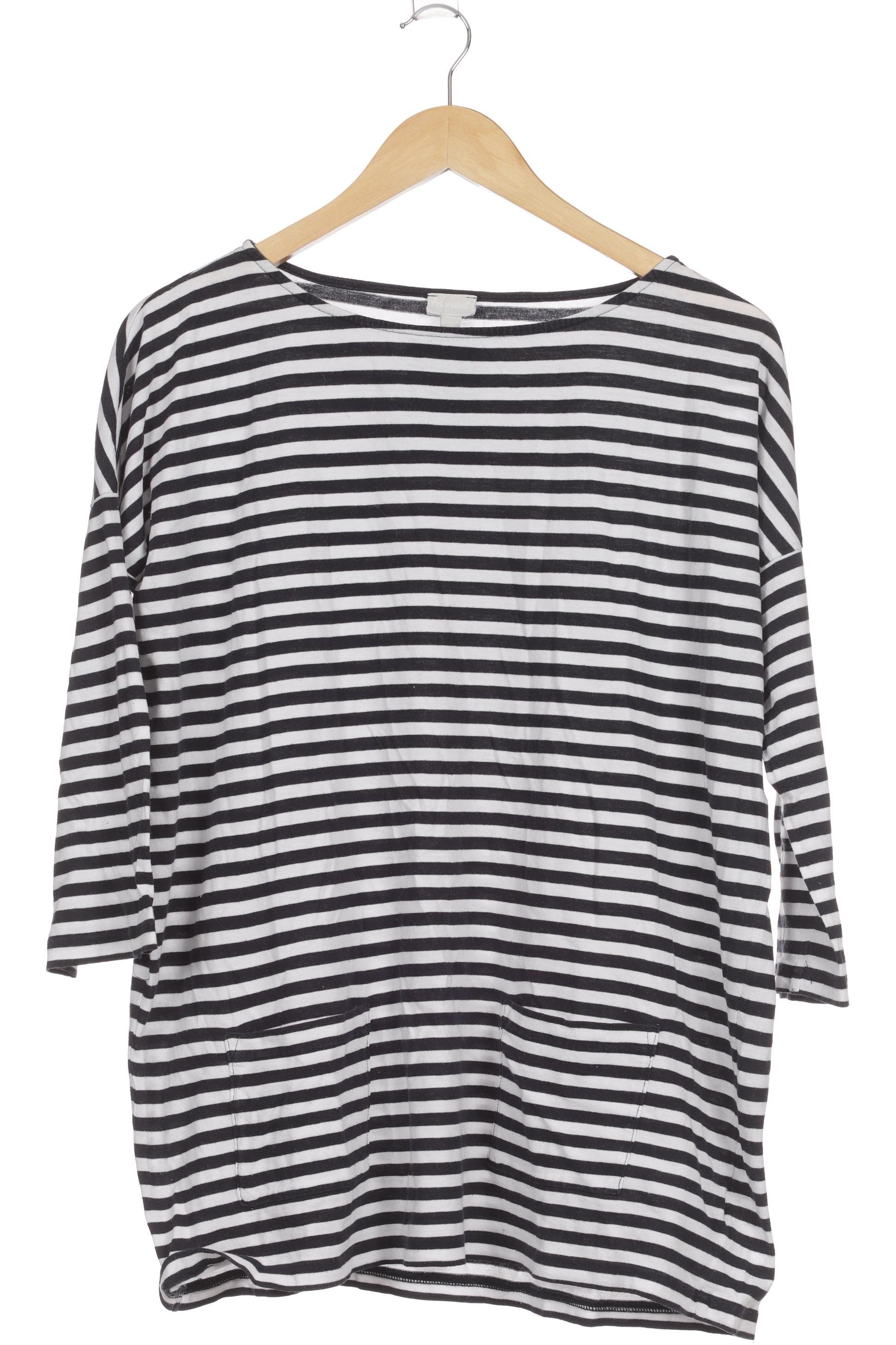 

hessnatur Damen Langarmshirt, blau, Gr. 36