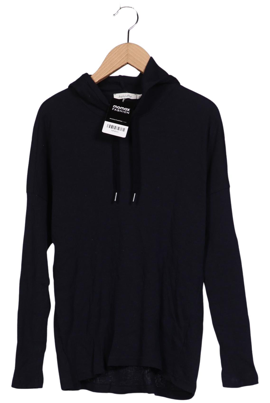 

hessnatur Damen Langarmshirt, marineblau, Gr. 38