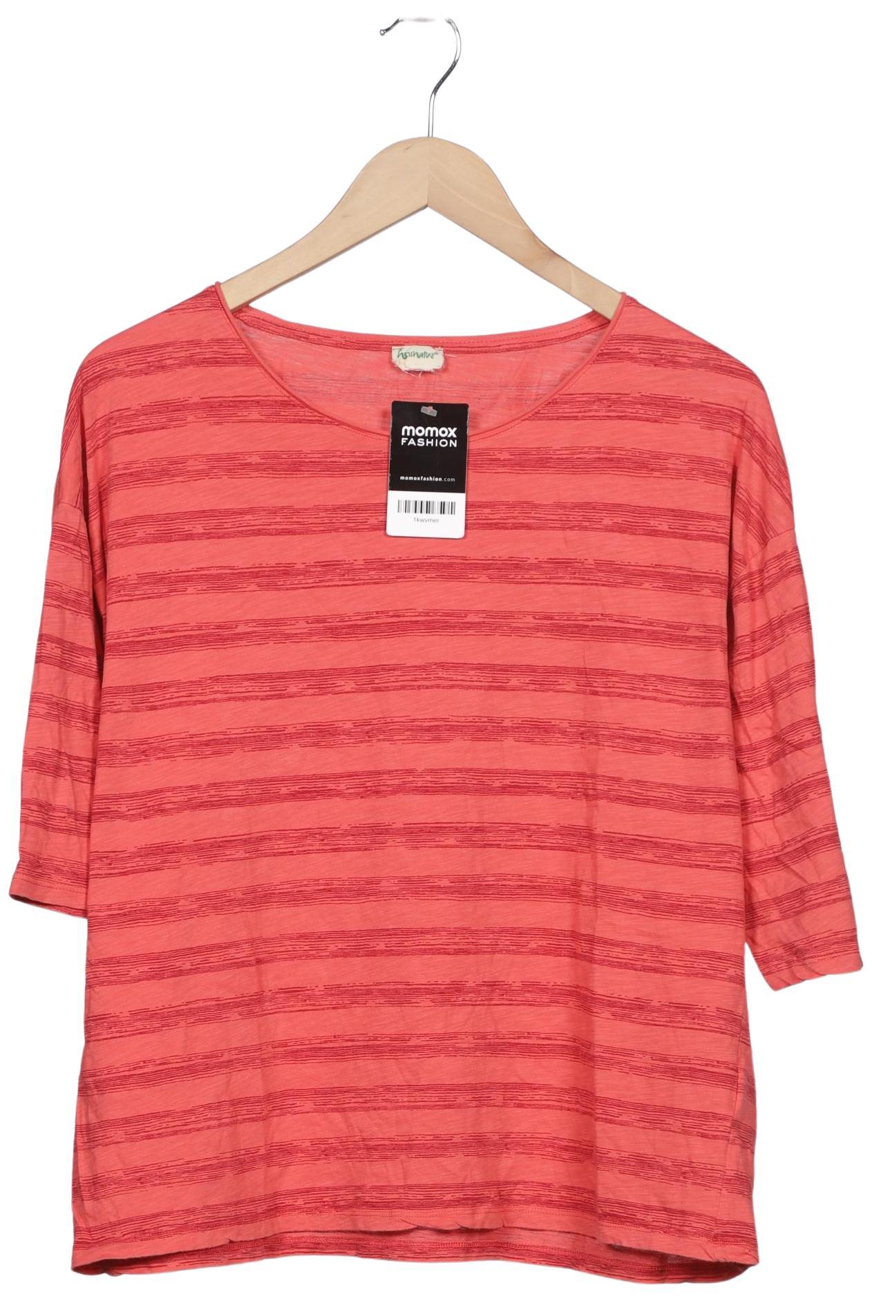 

hessnatur Damen Langarmshirt, rot, Gr. 46