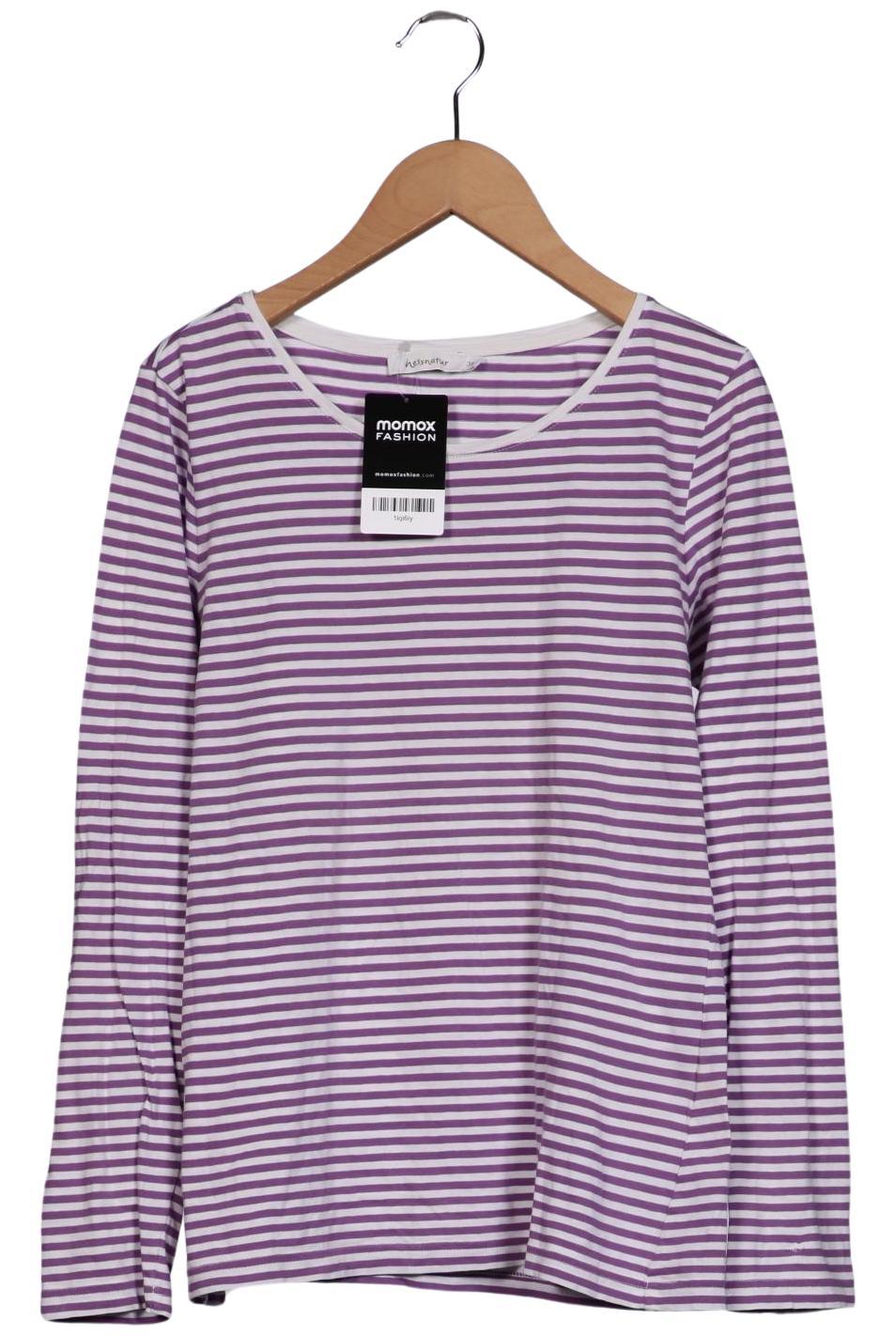 

hessnatur Damen Langarmshirt, flieder, Gr. 38
