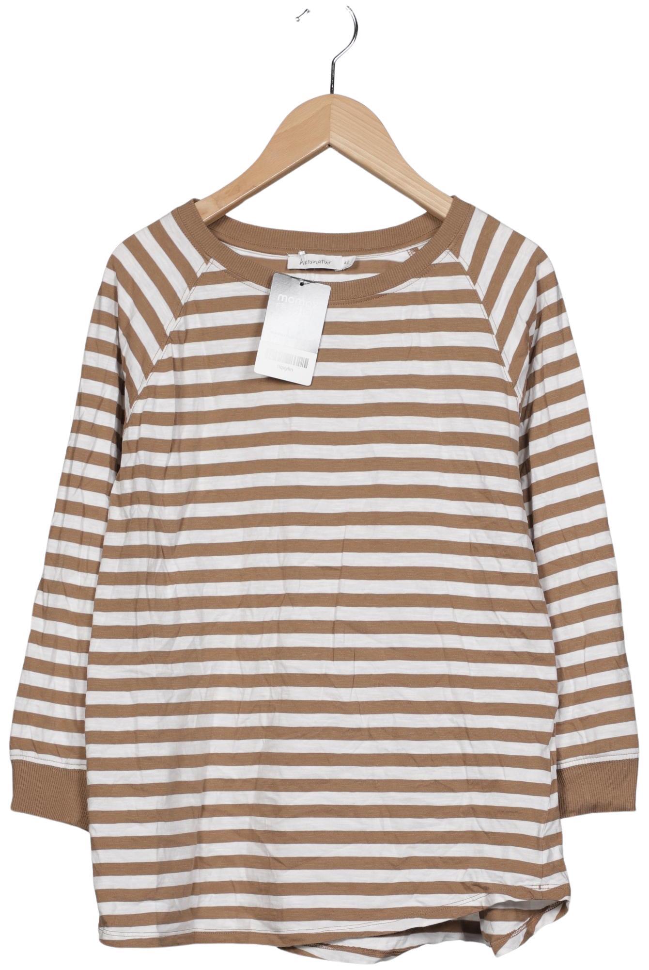 

hessnatur Damen Langarmshirt, beige, Gr. 42