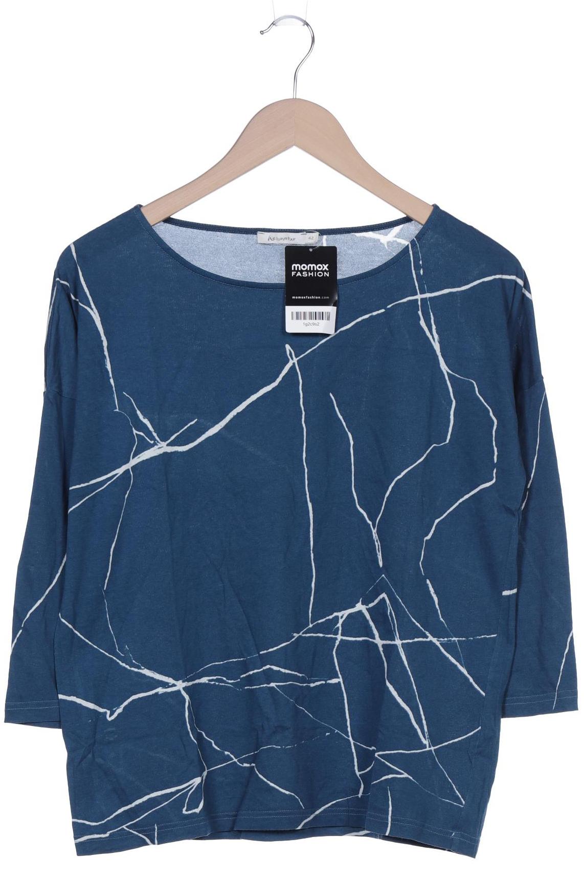 

hessnatur Damen Langarmshirt, blau