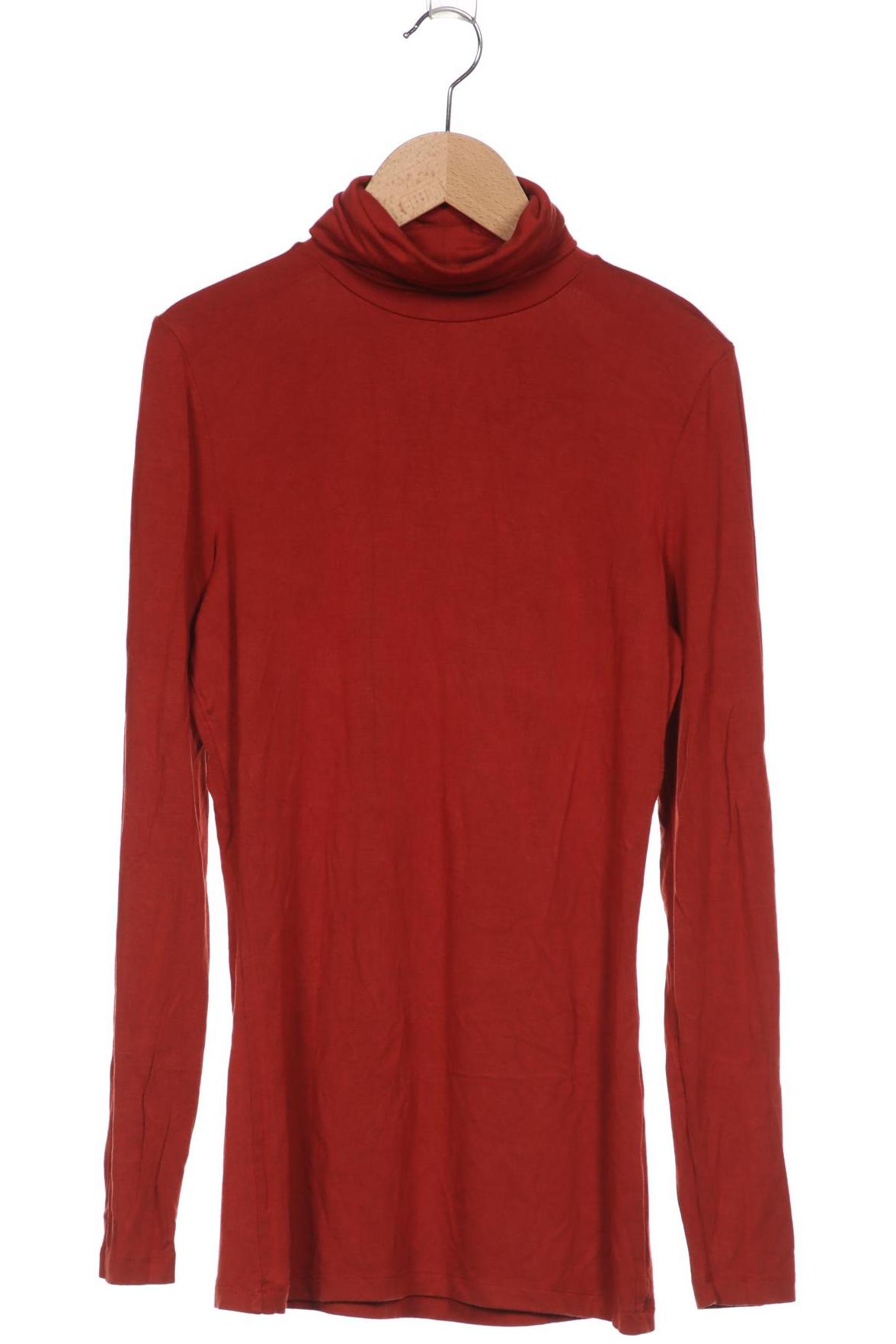 

hessnatur Damen Langarmshirt, rot, Gr. 38