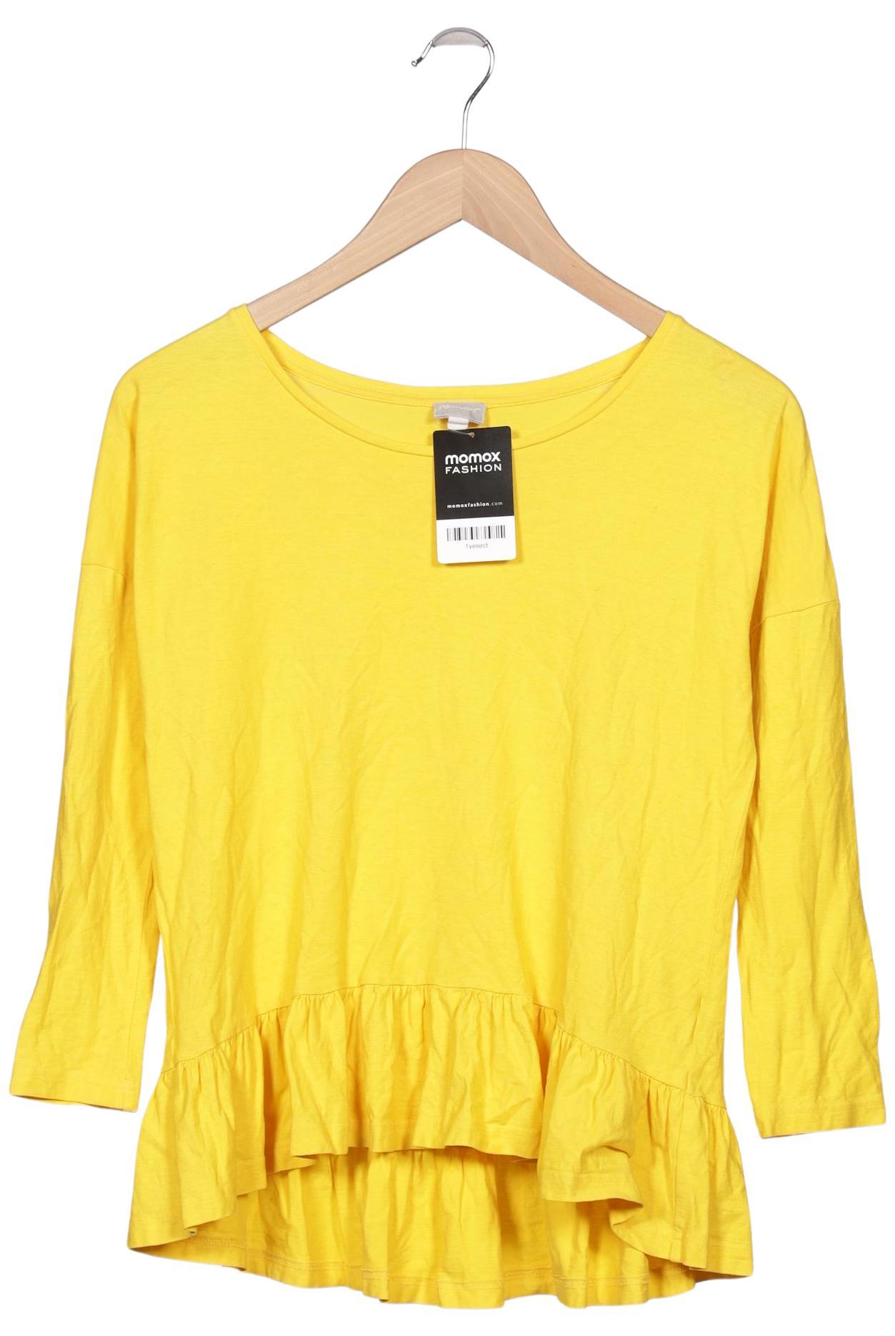 

hessnatur Damen Langarmshirt, gelb, Gr. 34