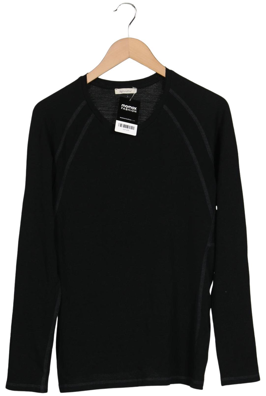 

hessnatur Damen Langarmshirt, schwarz, Gr. 44