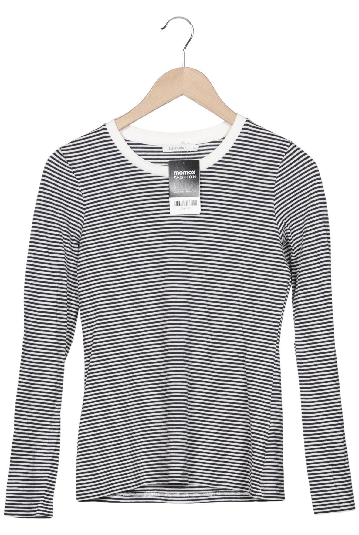 

hessnatur Damen Langarmshirt, mehrfarbig, Gr. 36