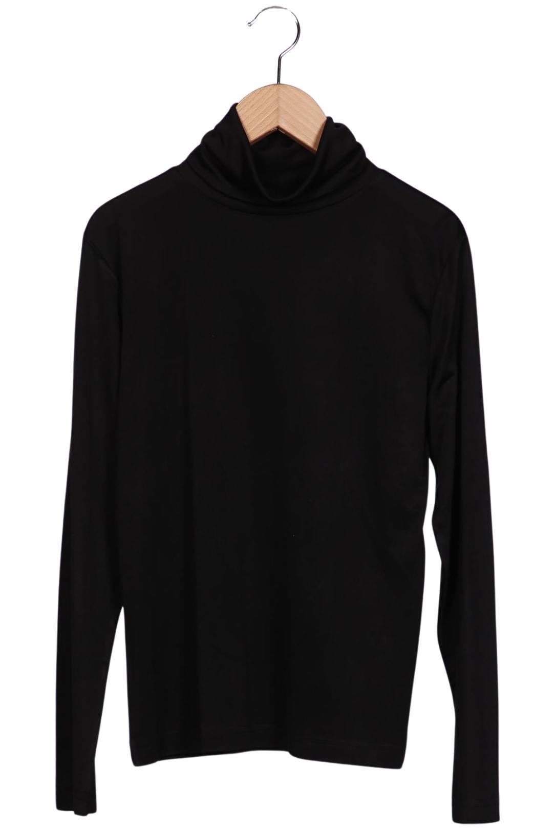 

hessnatur Damen Langarmshirt, schwarz, Gr. 34