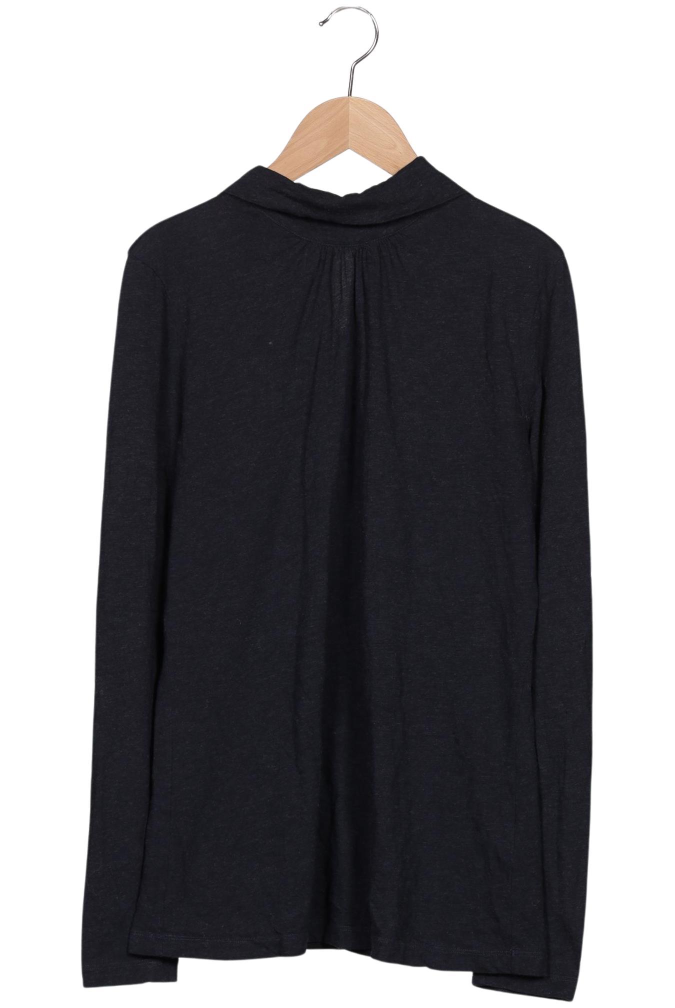 

hessnatur Damen Langarmshirt, marineblau, Gr. 40