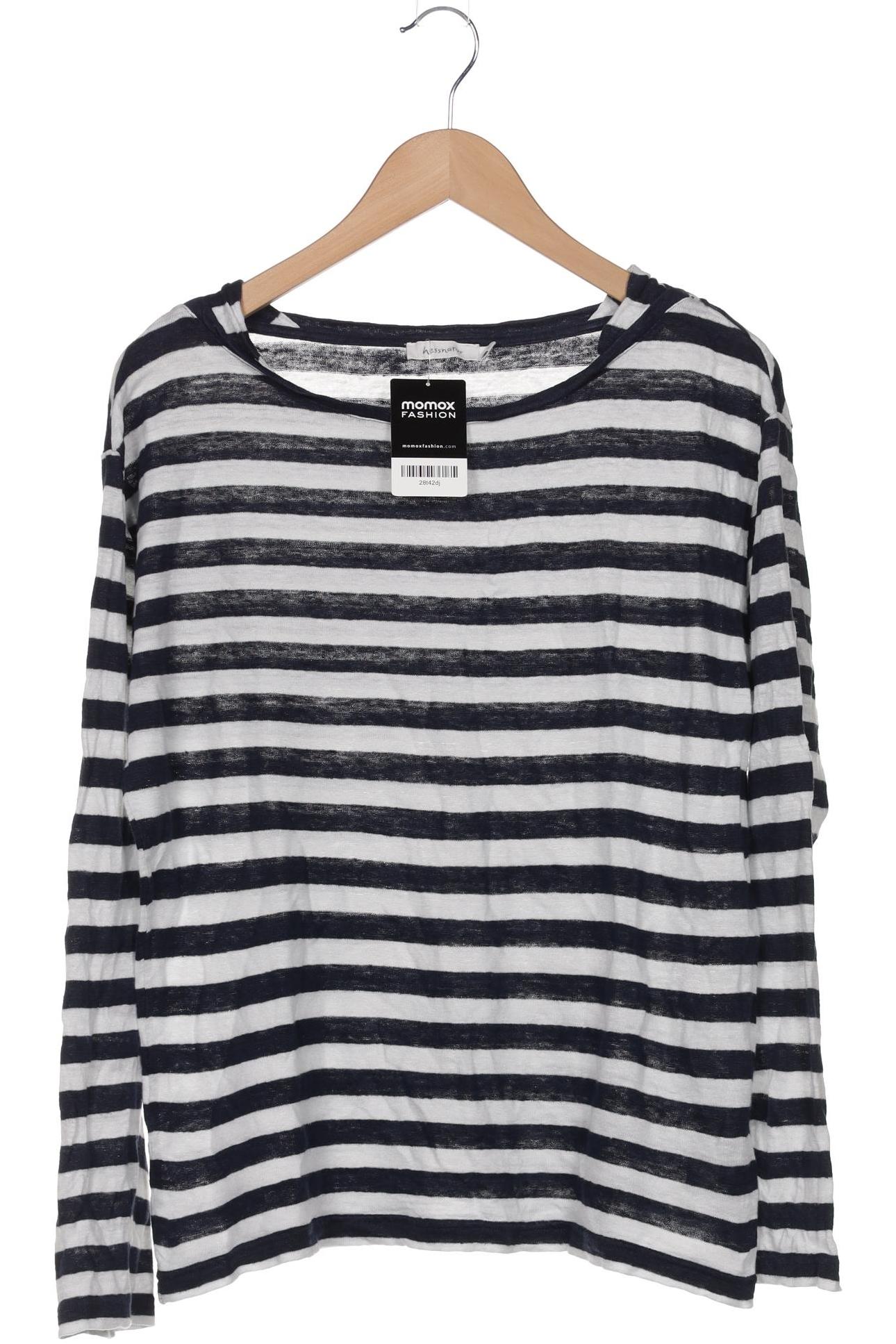

hessnatur Damen Langarmshirt, marineblau, Gr. 40