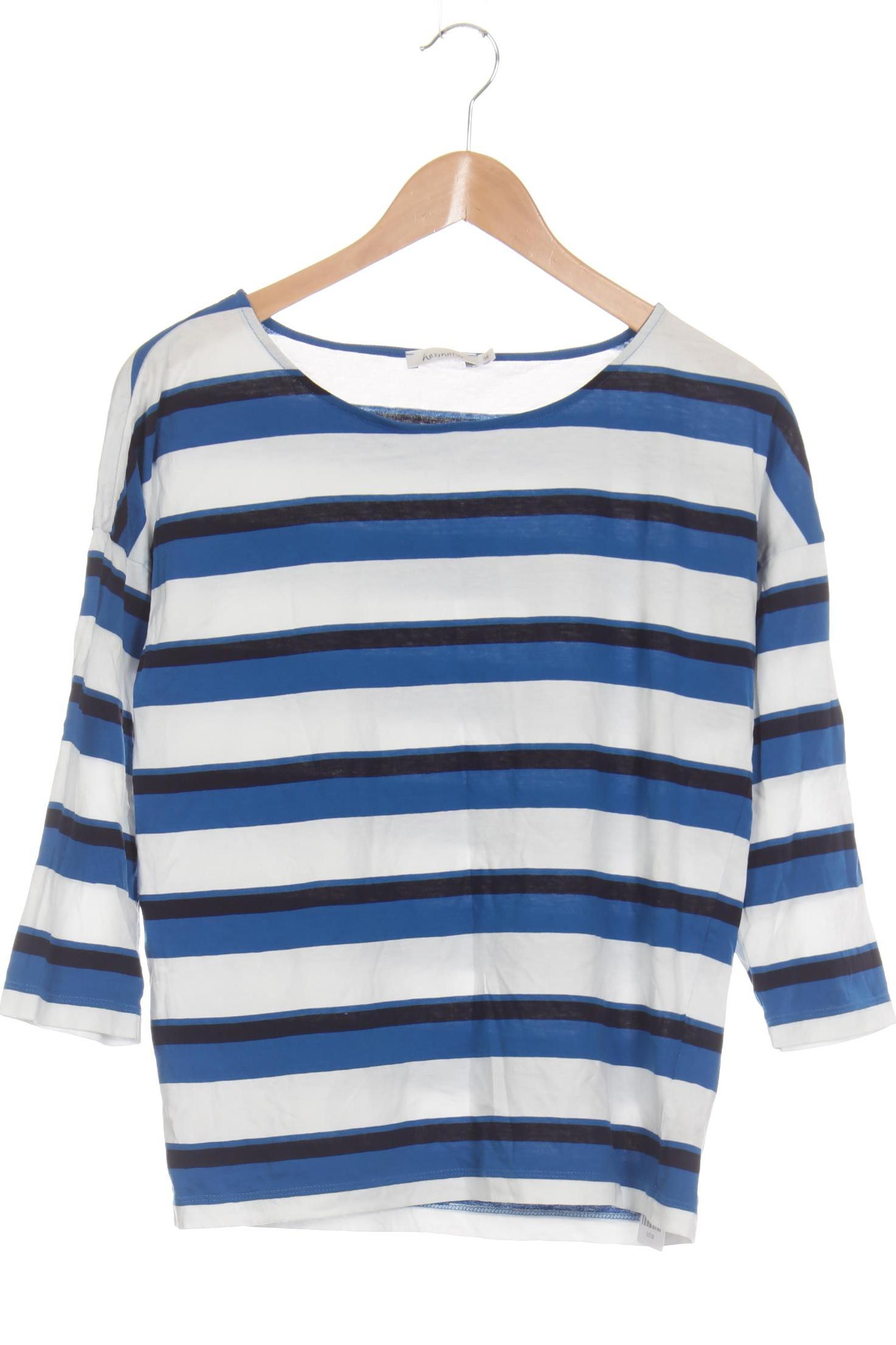 

hessnatur Damen Langarmshirt, blau, Gr. 36