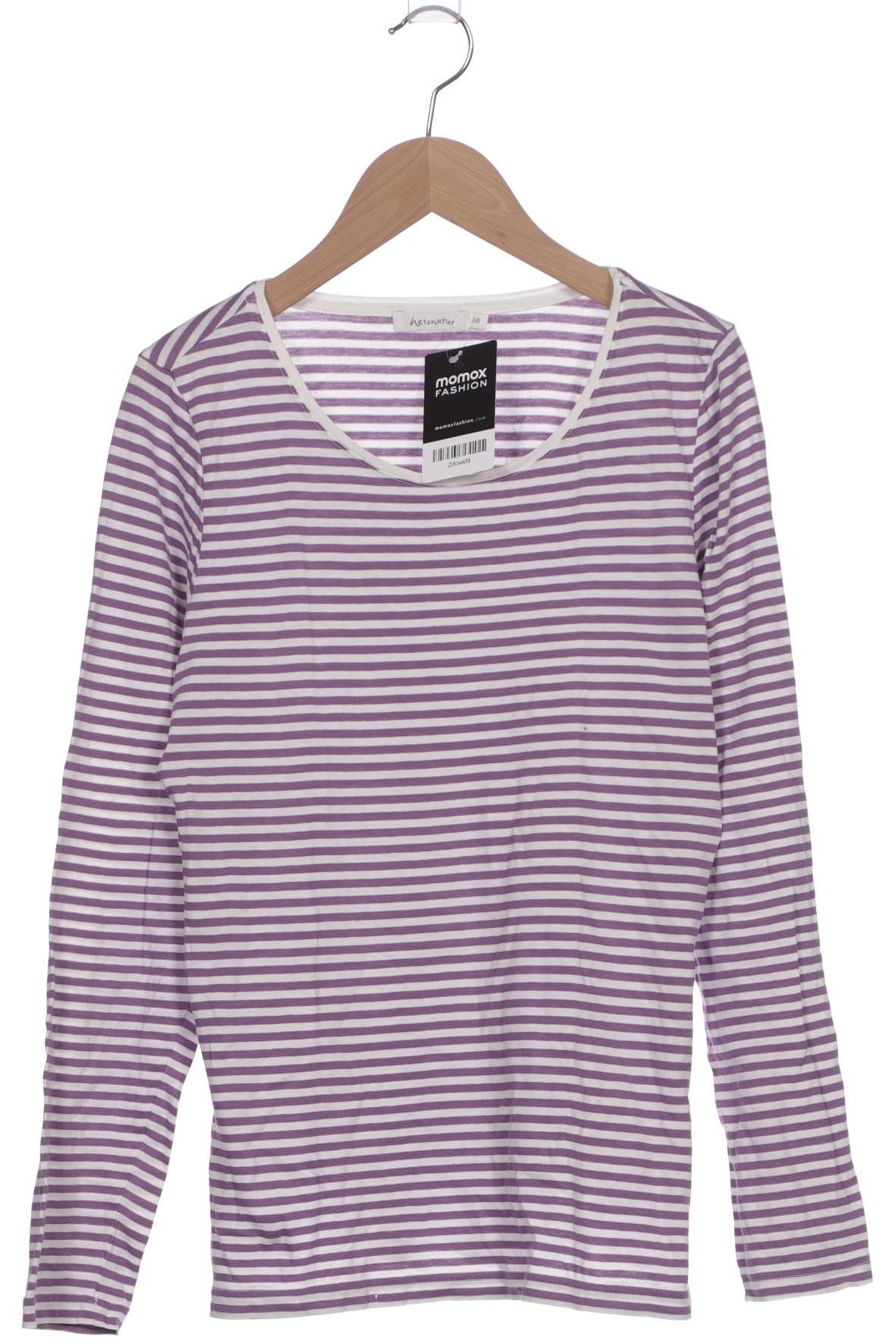 

hessnatur Damen Langarmshirt, flieder, Gr. 38
