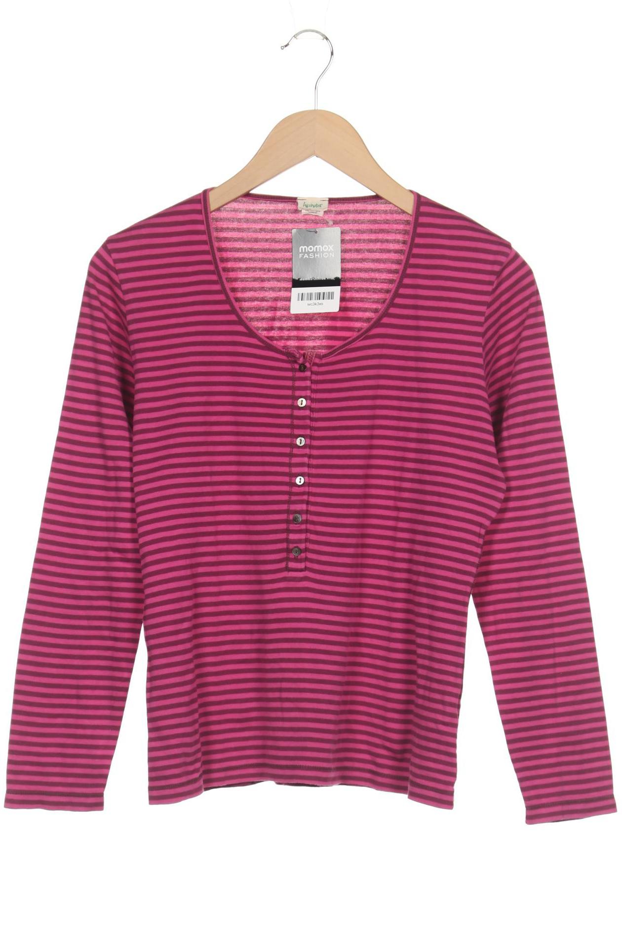 

hessnatur Damen Langarmshirt, pink, Gr. 36