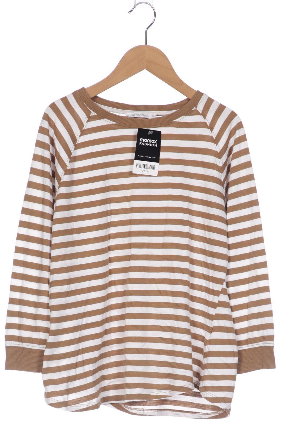 

hessnatur Damen Langarmshirt, braun, Gr. 38