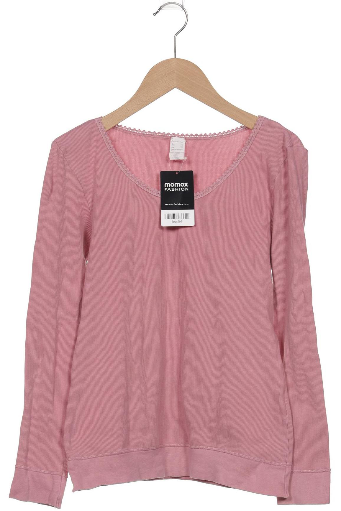 

hessnatur Damen Langarmshirt, pink, Gr. 38