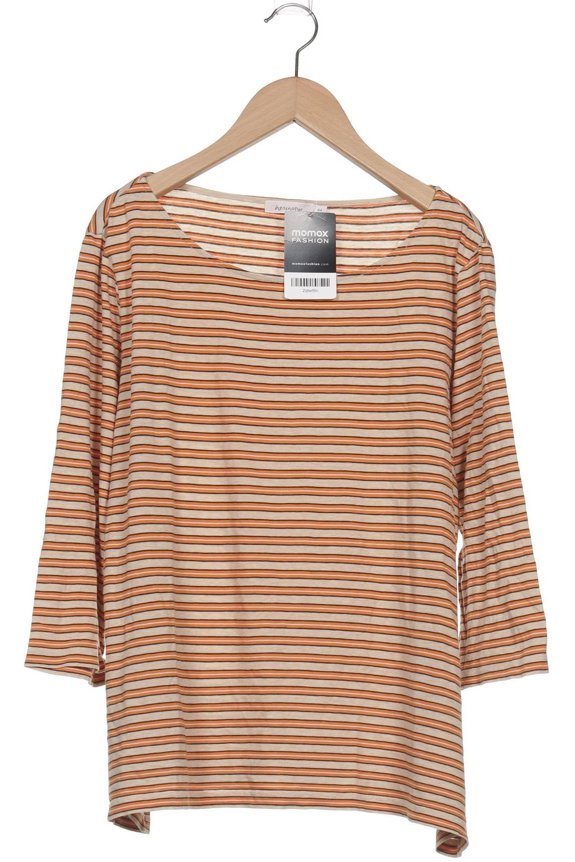 

hessnatur Damen Langarmshirt, beige, Gr. 44