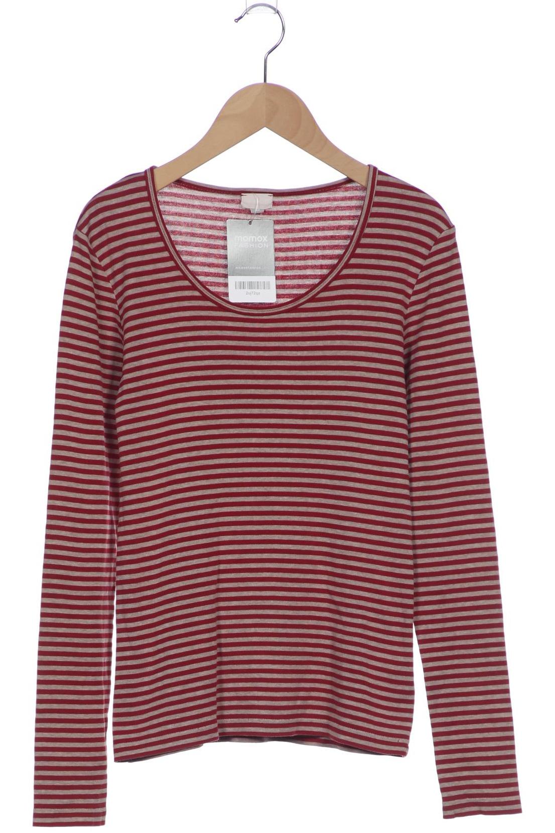 

hessnatur Damen Langarmshirt, bordeaux, Gr. 34