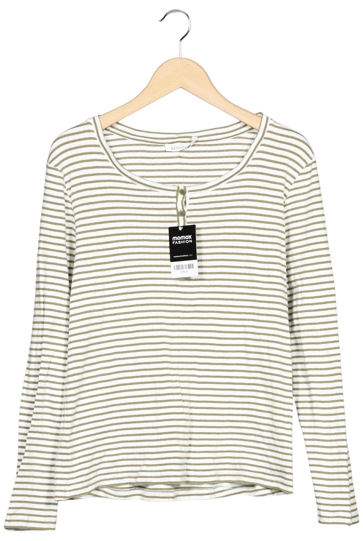 

hessnatur Damen Langarmshirt, mehrfarbig, Gr. 44