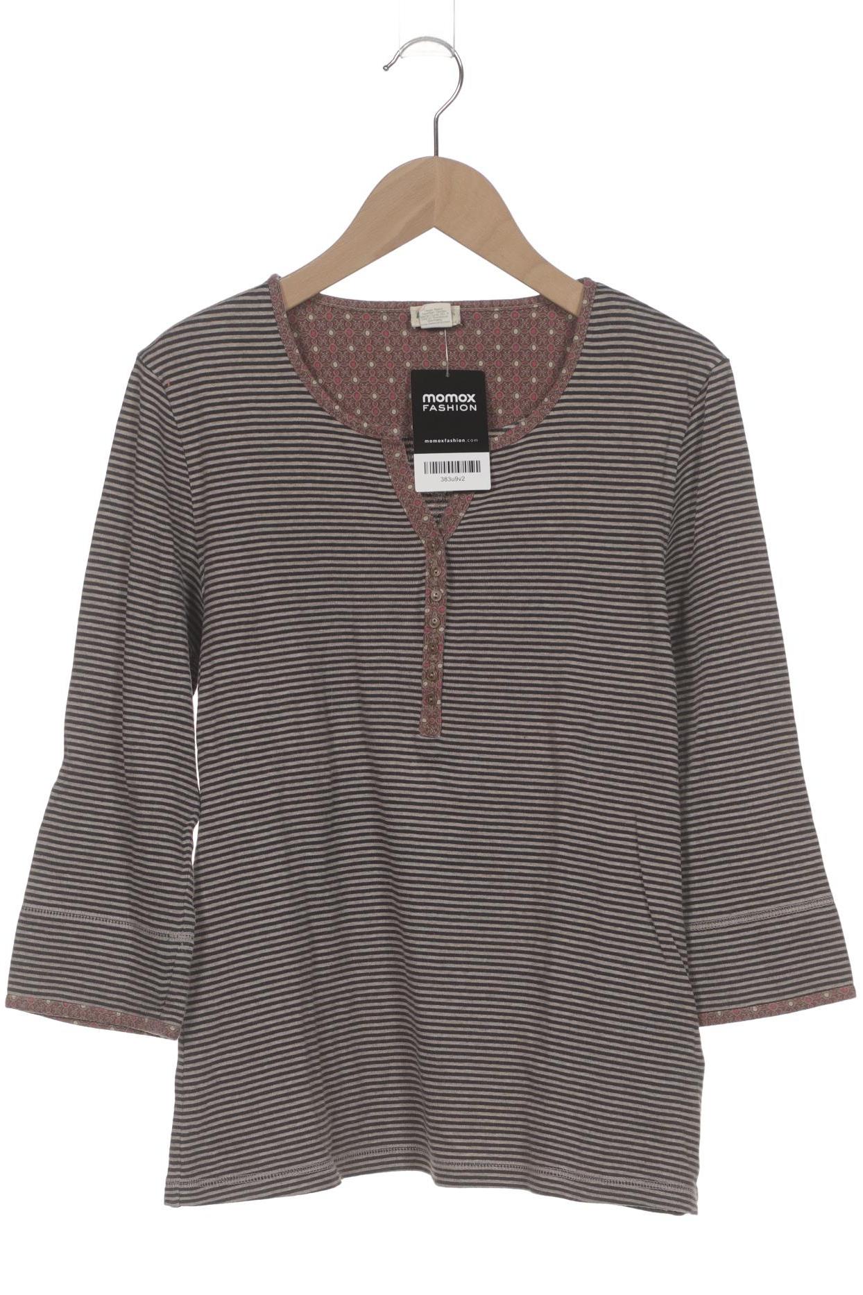 

hessnatur Damen Langarmshirt, grau, Gr. 40