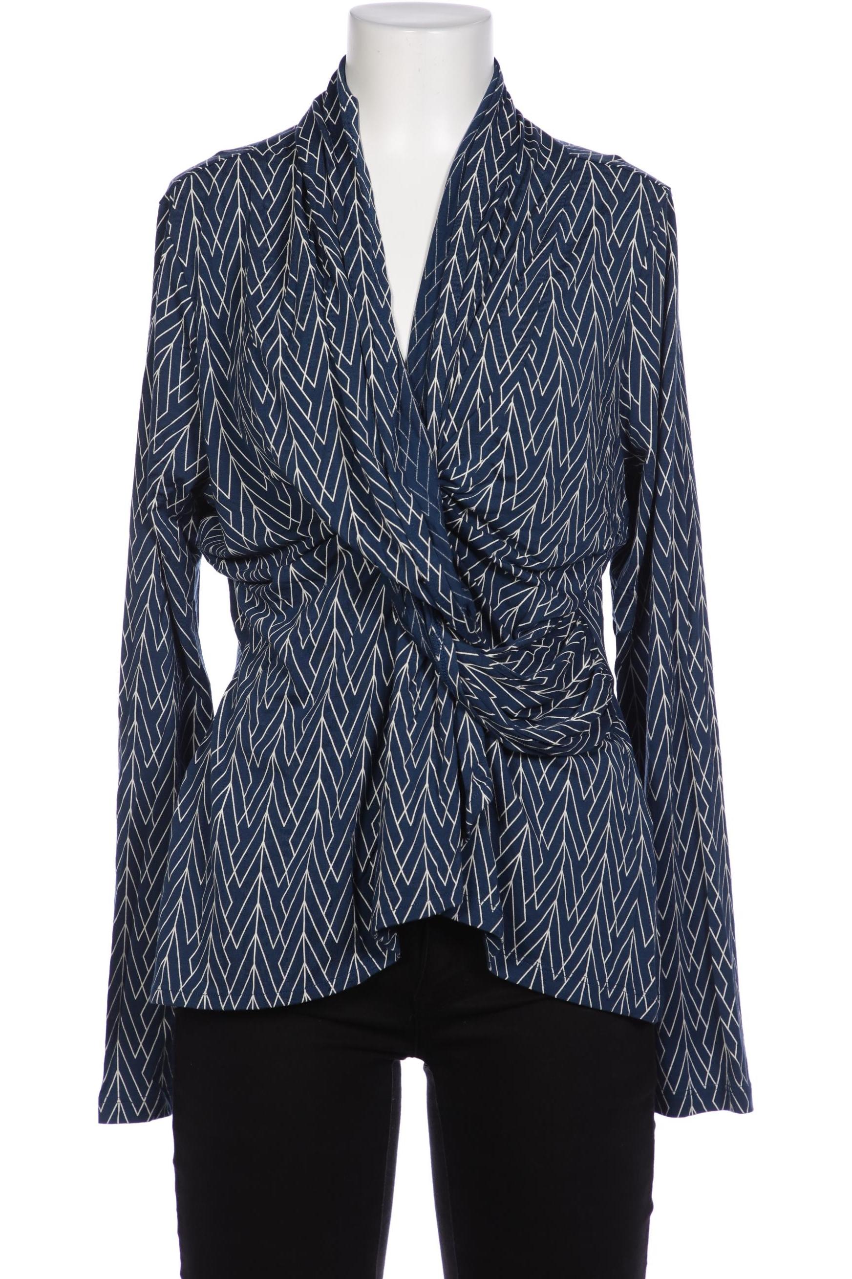 

hessnatur Damen Langarmshirt, marineblau, Gr. 48