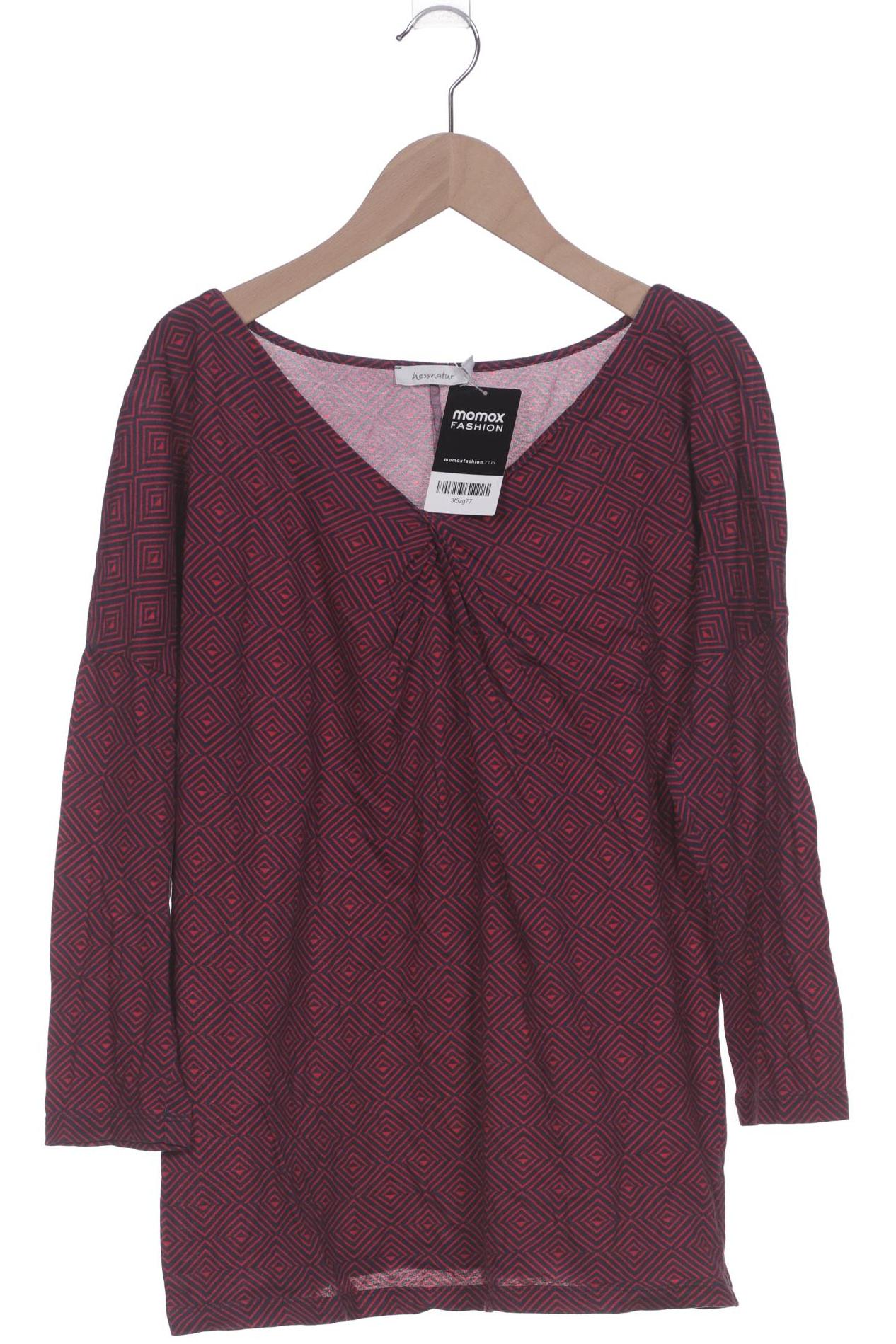

hessnatur Damen Langarmshirt, marineblau, Gr. 38
