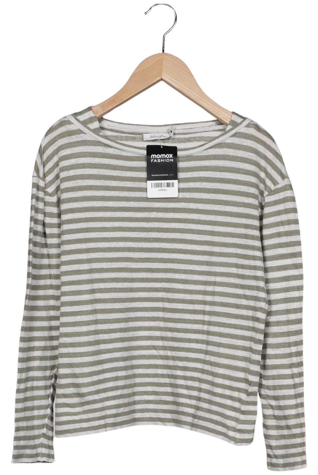 

hessnatur Damen Langarmshirt, grün, Gr. 36