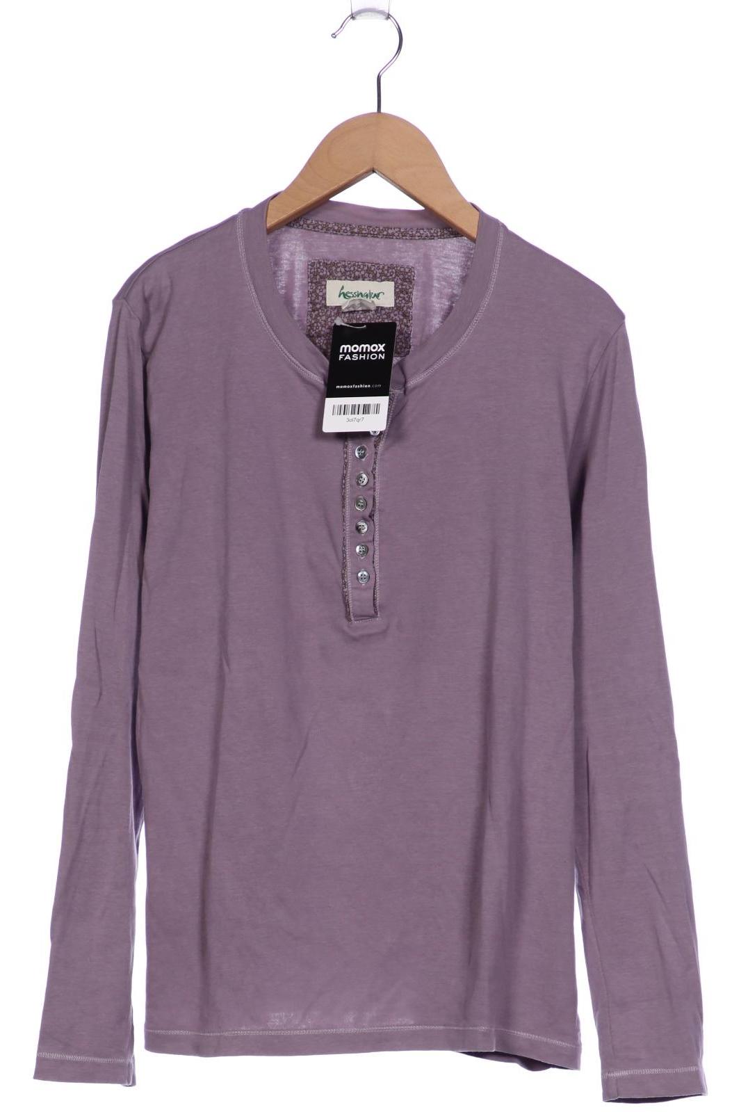 

hessnatur Damen Langarmshirt, flieder, Gr. 40