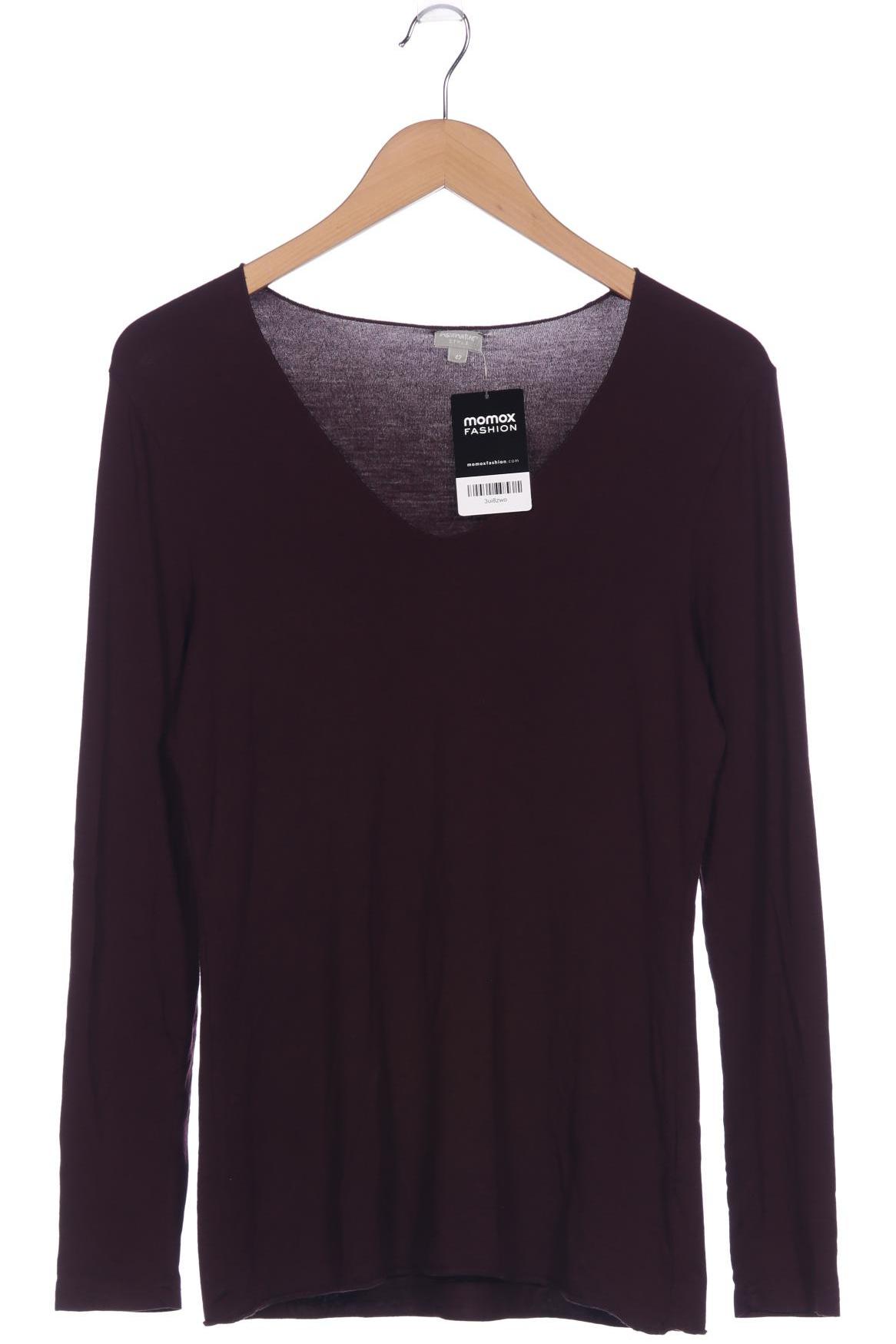 

hessnatur Damen Langarmshirt, bordeaux, Gr. 42