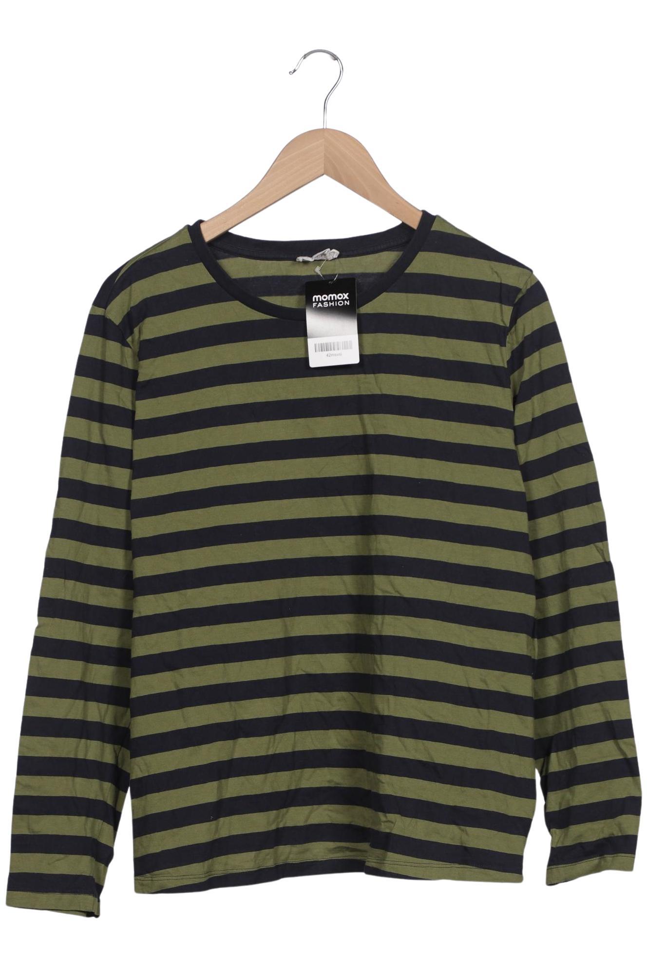 

hessnatur Damen Langarmshirt, grün, Gr. 44