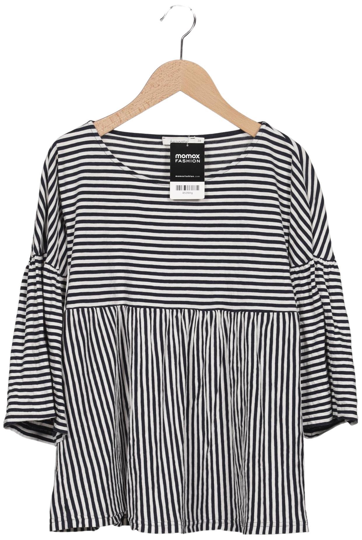 

hessnatur Damen Langarmshirt, mehrfarbig, Gr. 38