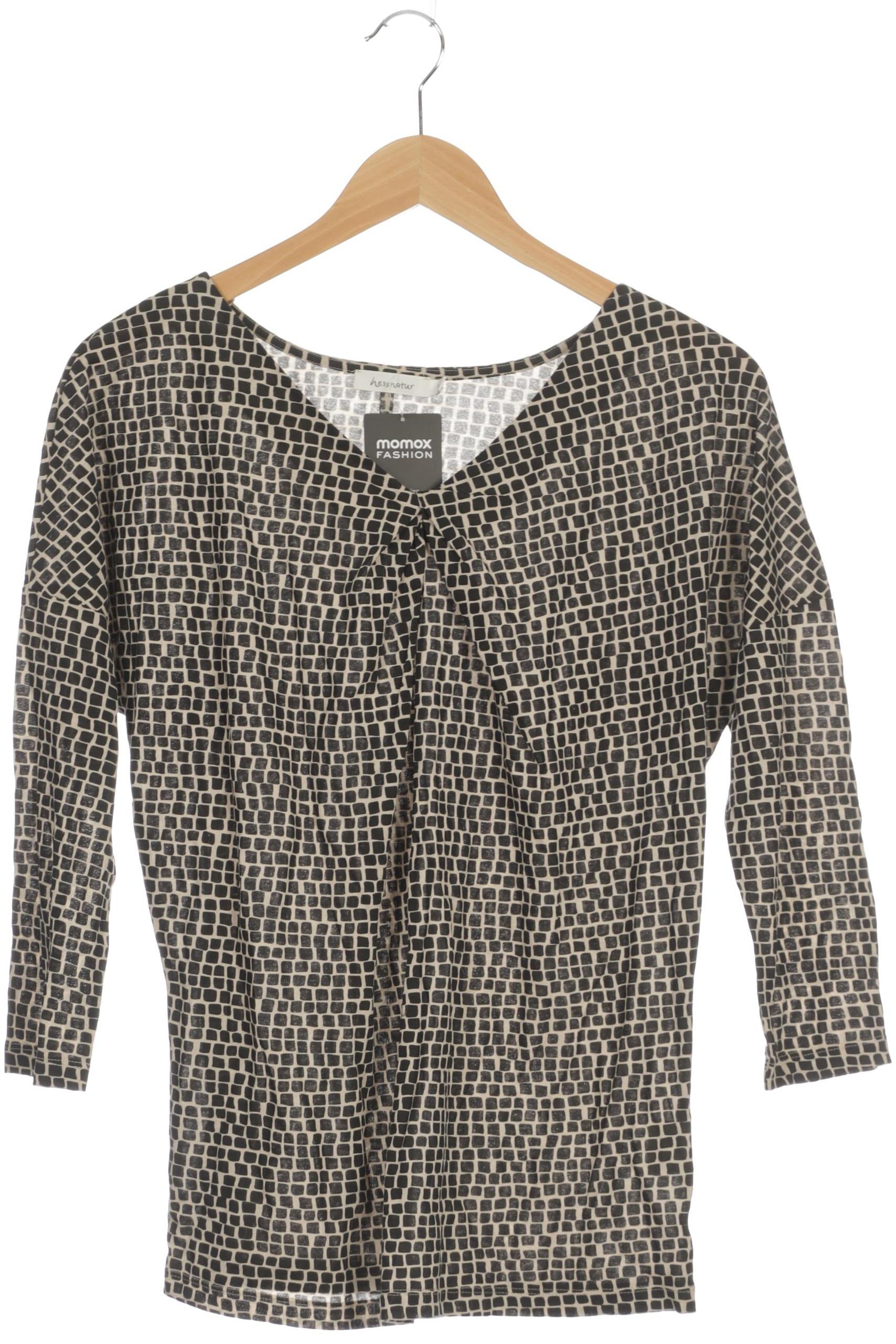 

hessnatur Damen Langarmshirt, beige, Gr. 38
