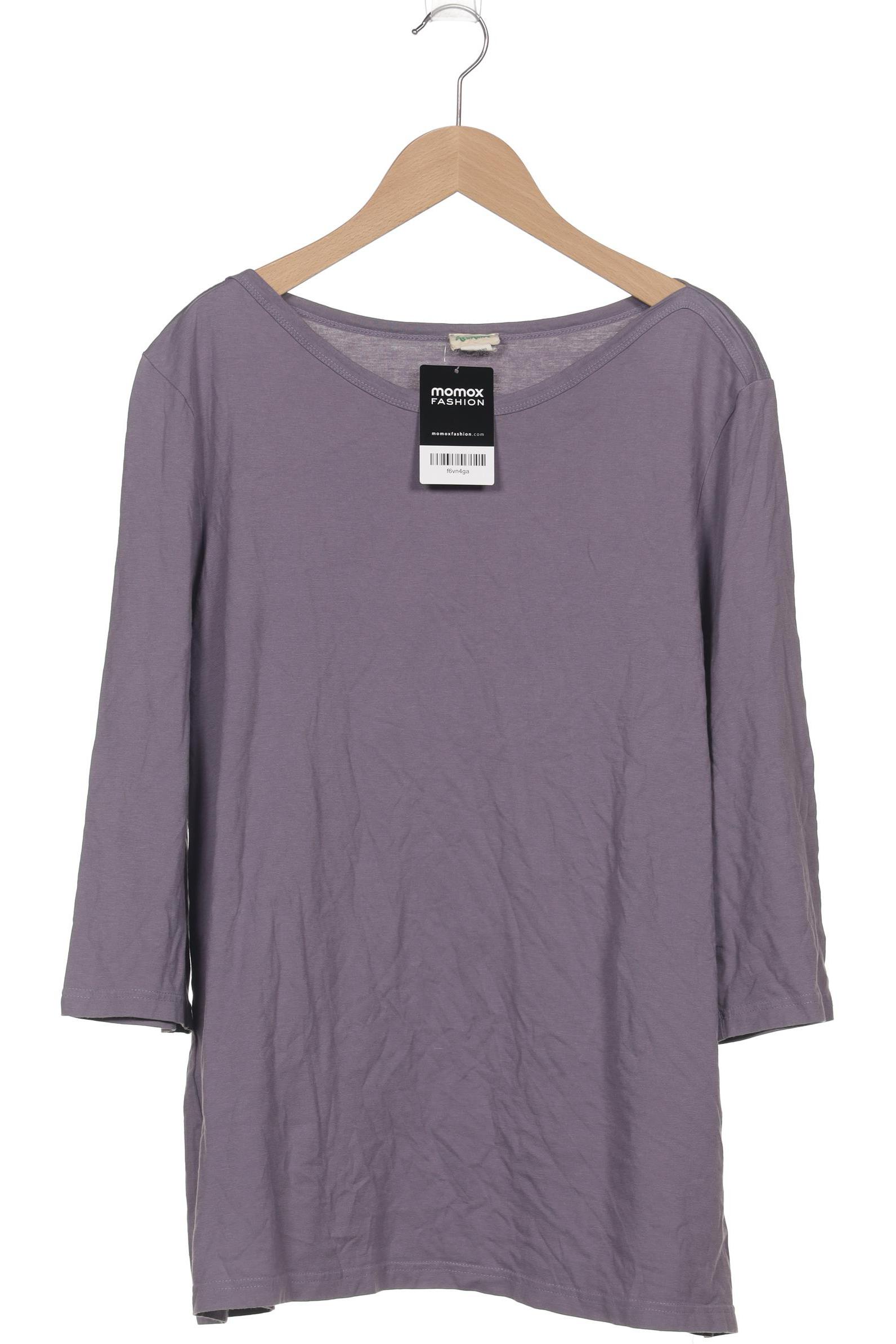 

hessnatur Damen Langarmshirt, flieder, Gr. 48