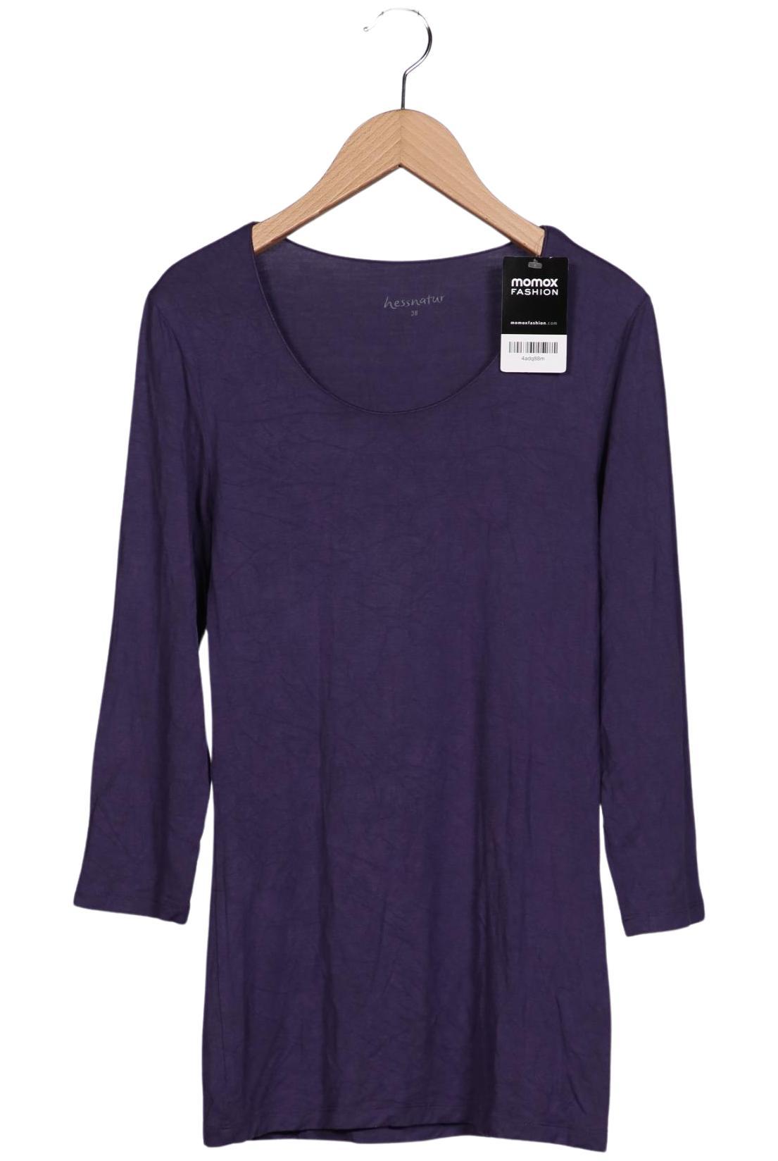 

hessnatur Damen Langarmshirt, flieder, Gr. 38