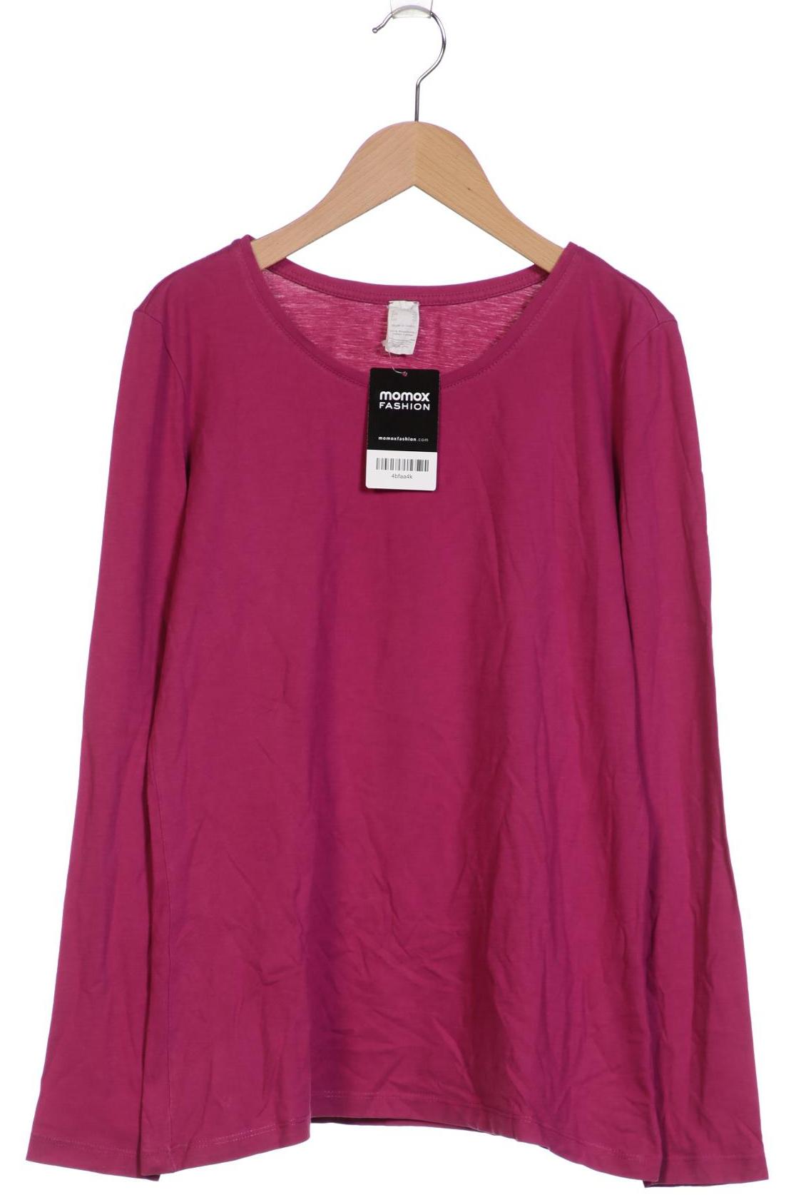

hessnatur Damen Langarmshirt, pink, Gr. 40