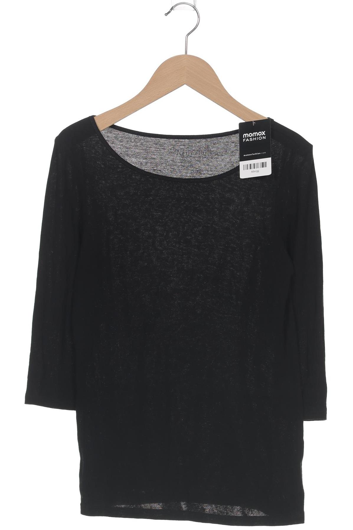 

hessnatur Damen Langarmshirt, schwarz, Gr. 36
