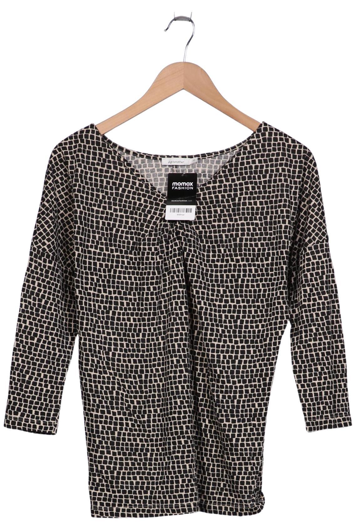 

hessnatur Damen Langarmshirt, schwarz, Gr. 38