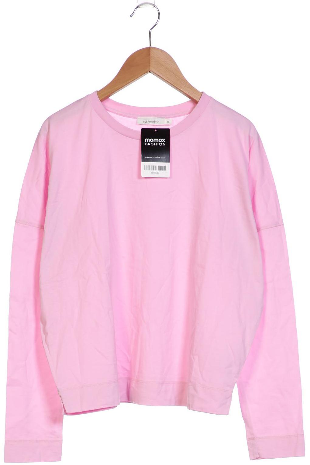 

hessnatur Damen Langarmshirt, pink, Gr. 36