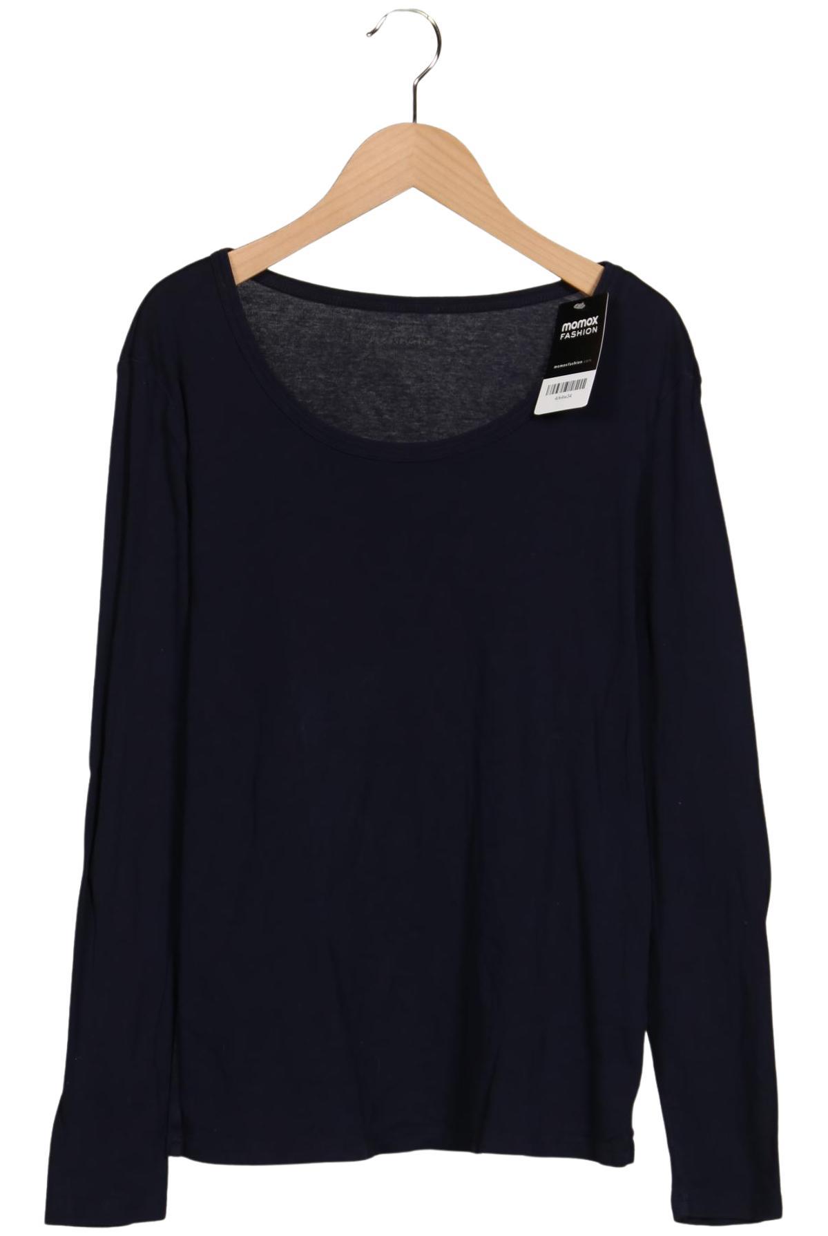 

hessnatur Damen Langarmshirt, marineblau, Gr. 44