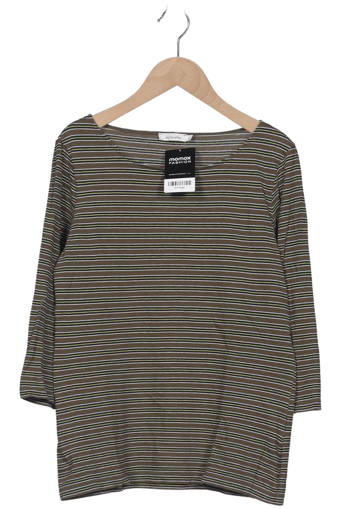 

hessnatur Damen Langarmshirt, mehrfarbig, Gr. 40