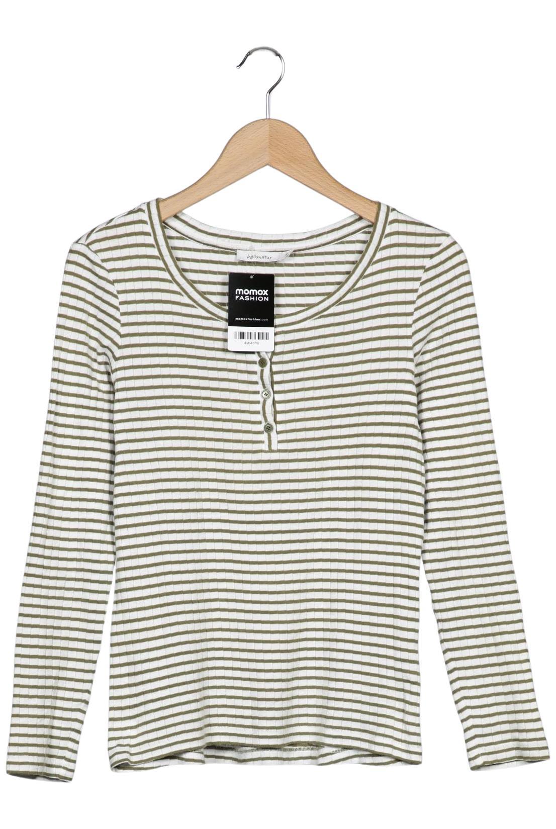 

hessnatur Damen Langarmshirt, mehrfarbig, Gr. 36