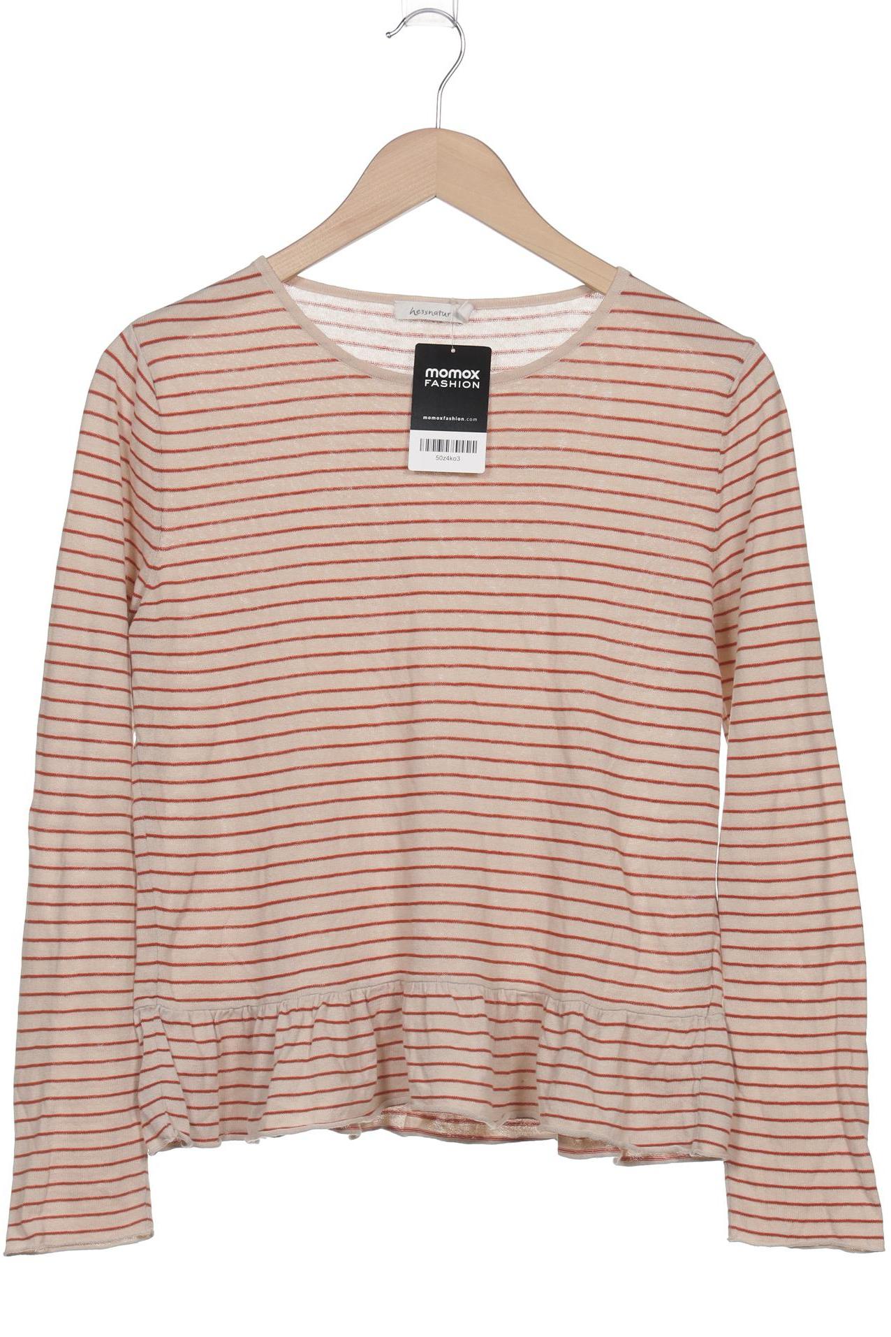 

hessnatur Damen Langarmshirt, beige, Gr. 36