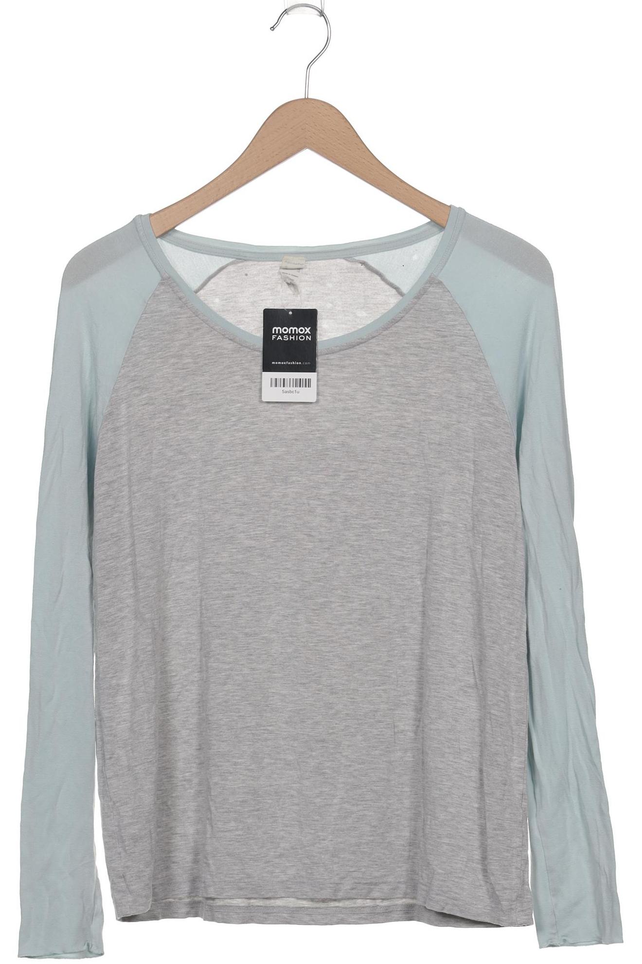 

hessnatur Damen Langarmshirt, grau, Gr. 42