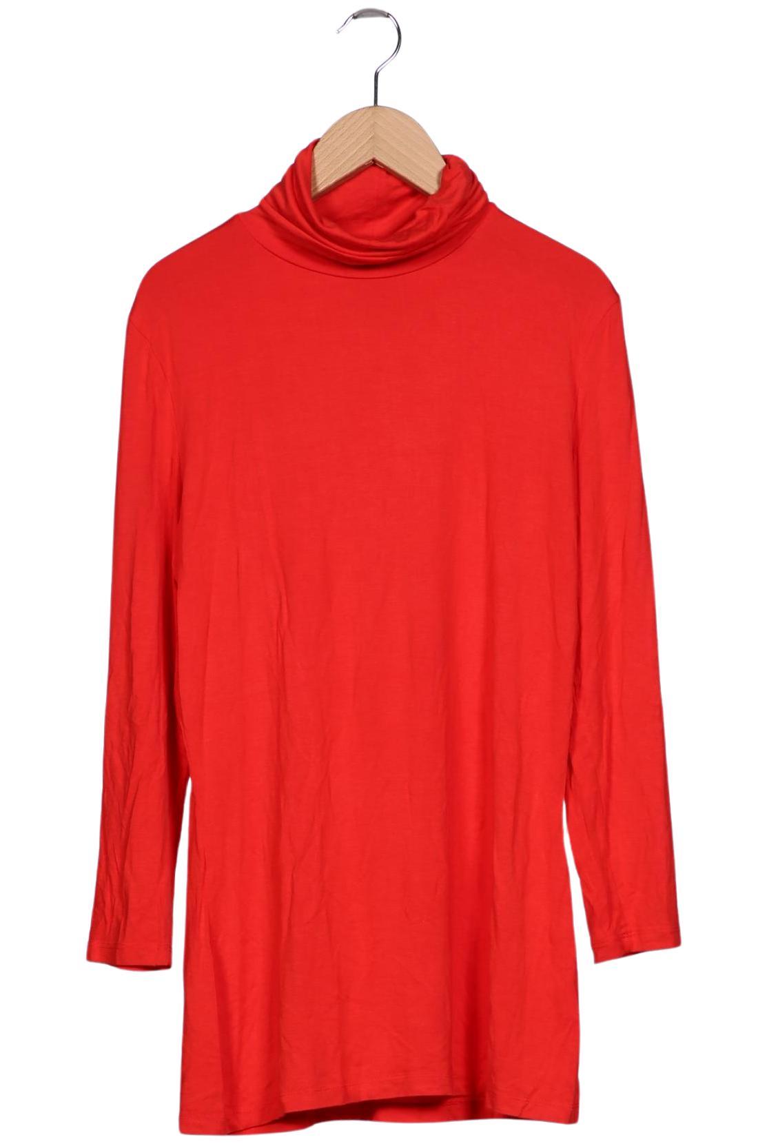 

hessnatur Damen Langarmshirt, rot, Gr. 40