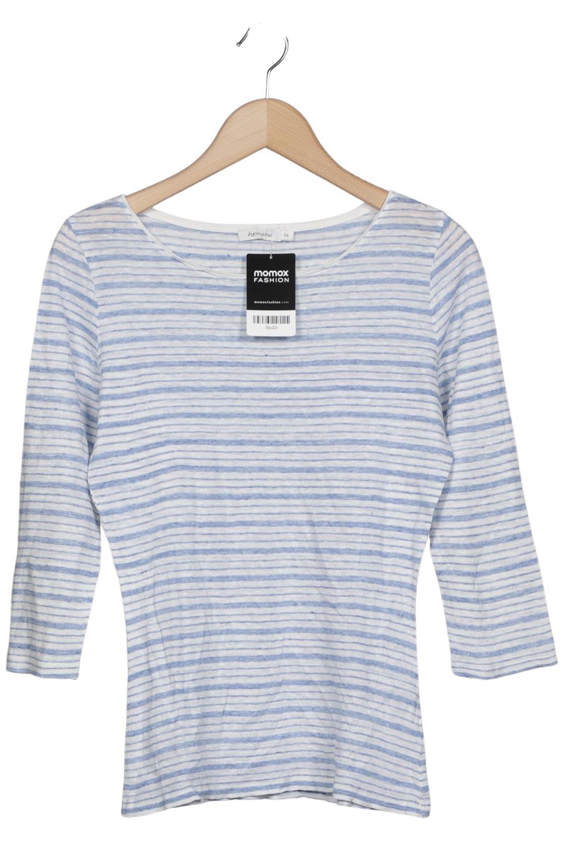 

hessnatur Damen Langarmshirt, mehrfarbig, Gr. 34