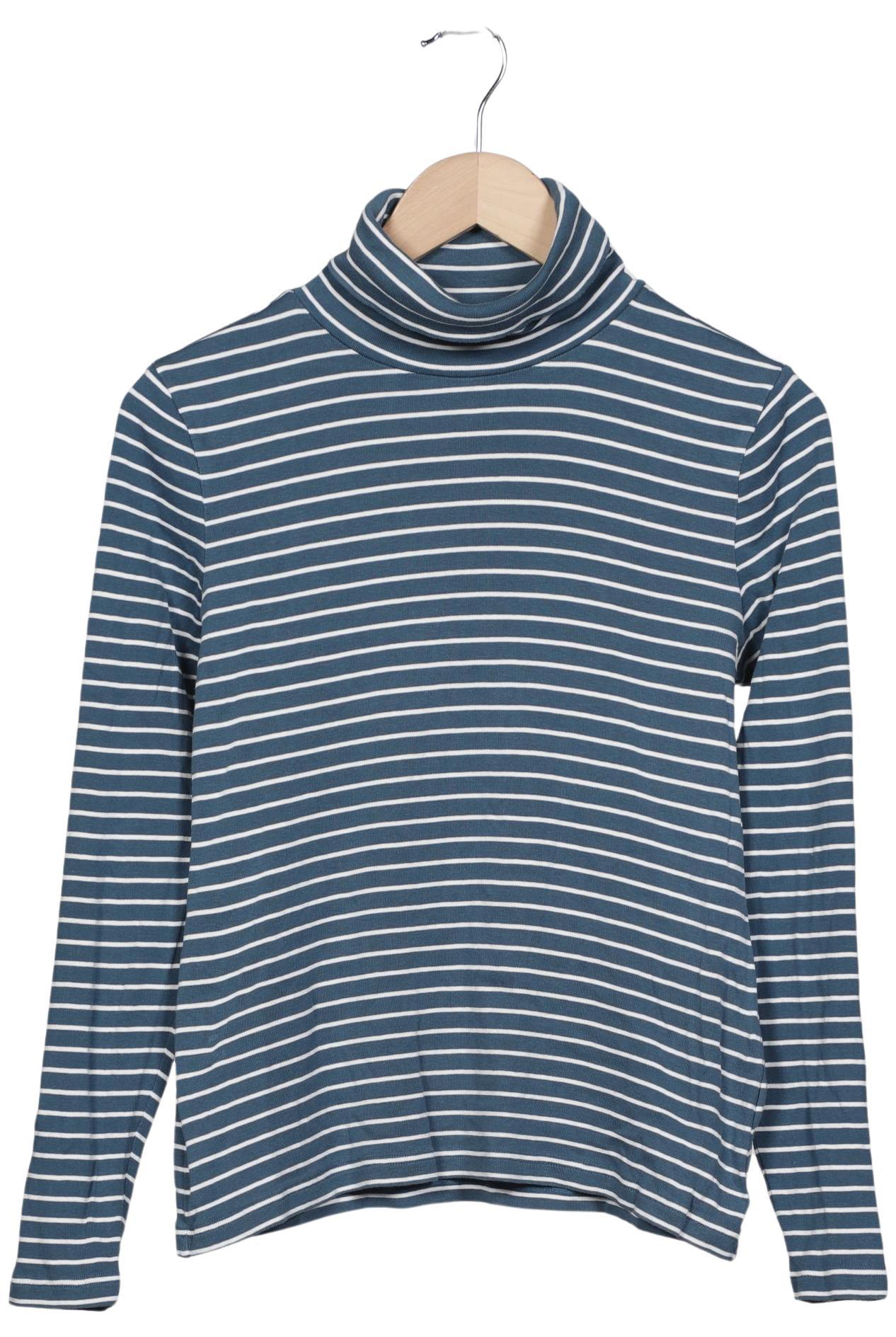 

hessnatur Damen Langarmshirt, türkis, Gr. 40