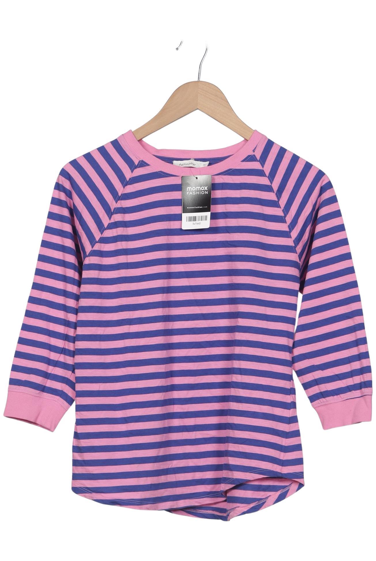 

hessnatur Damen Langarmshirt, mehrfarbig, Gr. 36