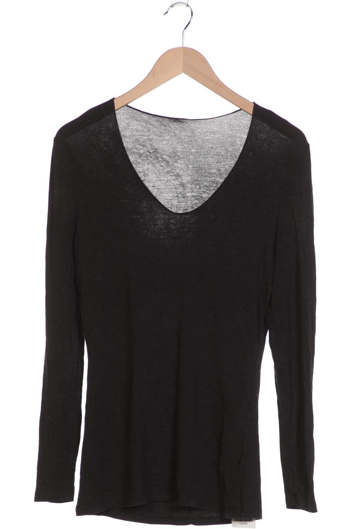 

hessnatur Damen Langarmshirt, grau, Gr. 42