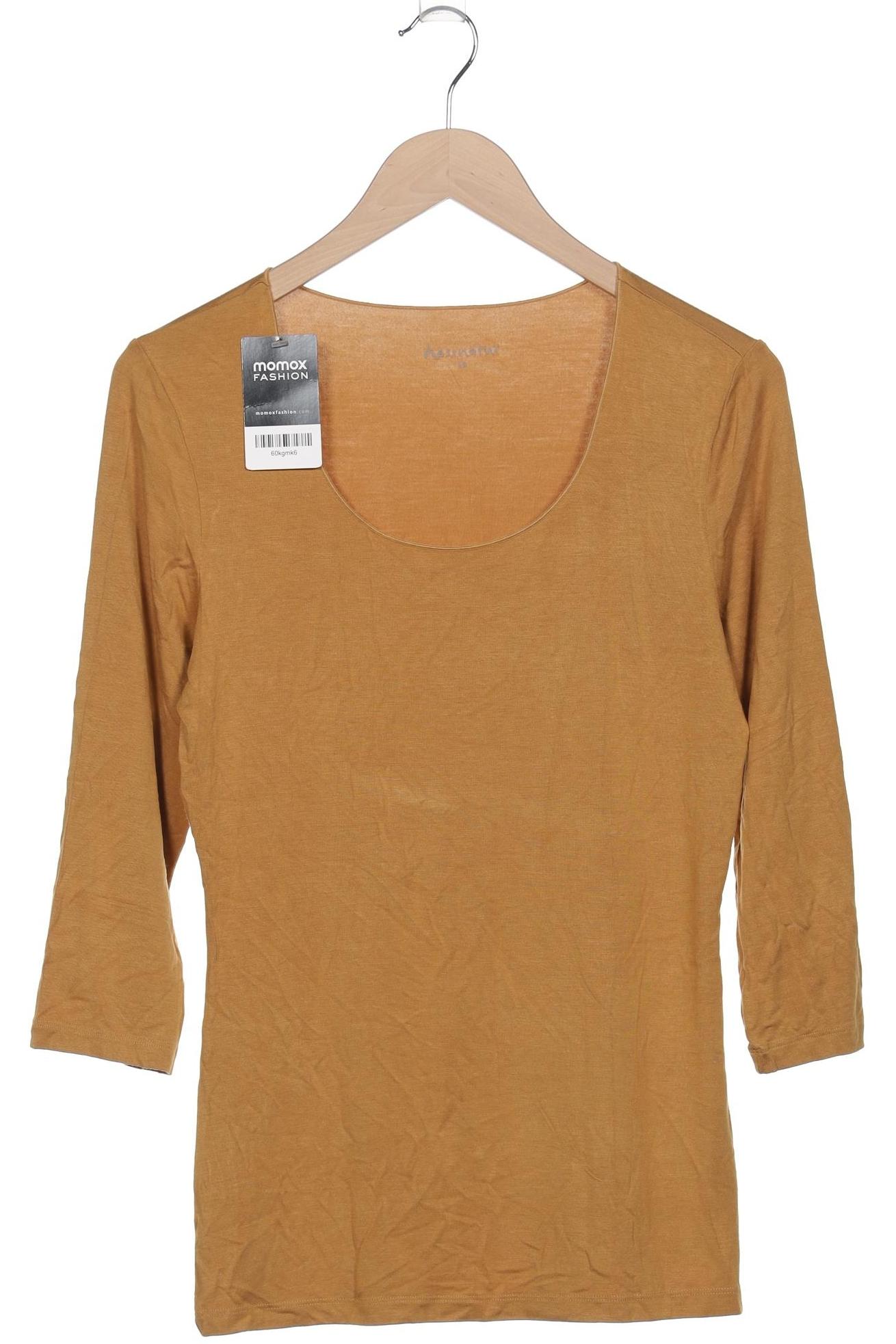

hessnatur Damen Langarmshirt, braun, Gr. 40