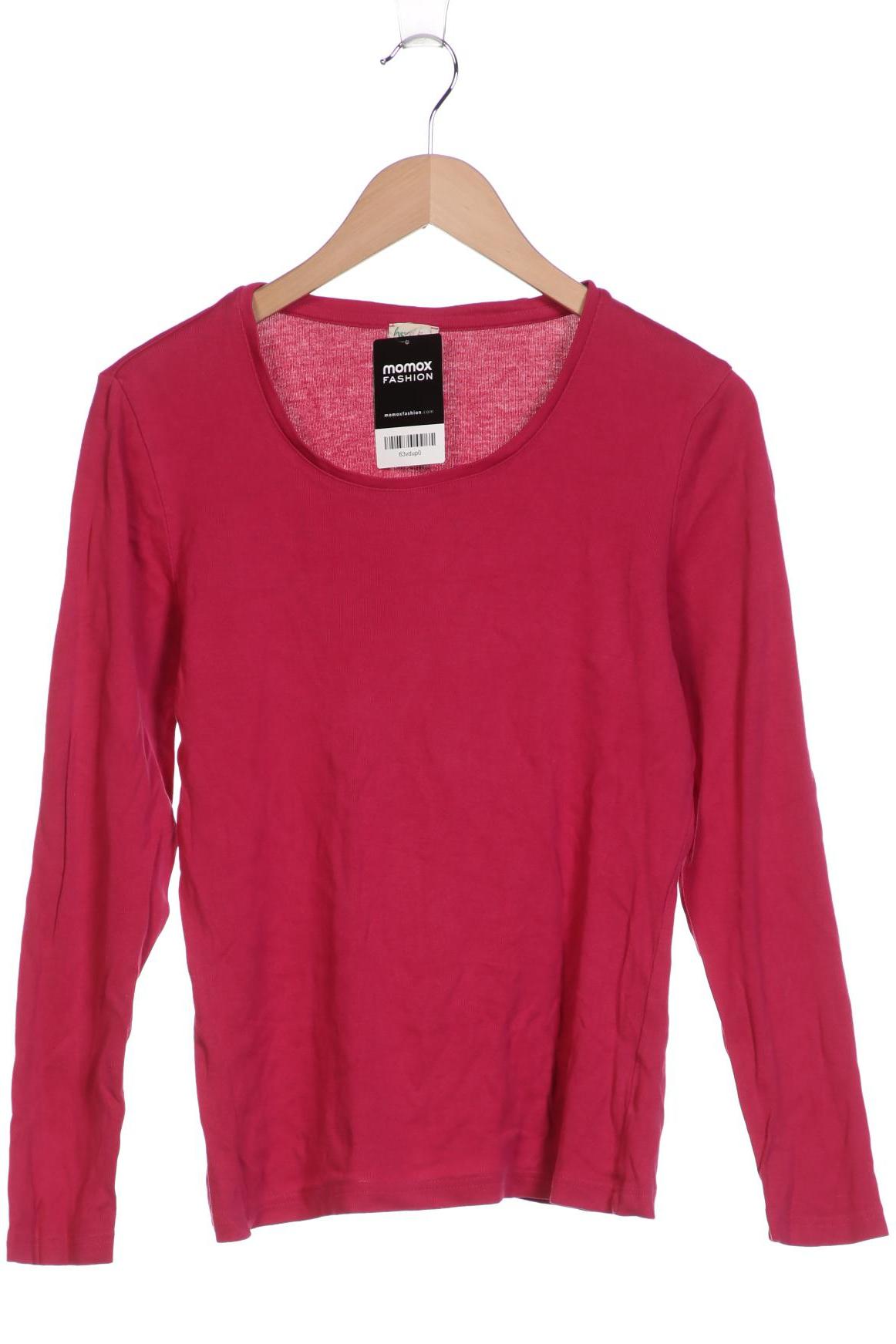 

hessnatur Damen Langarmshirt, pink, Gr. 40