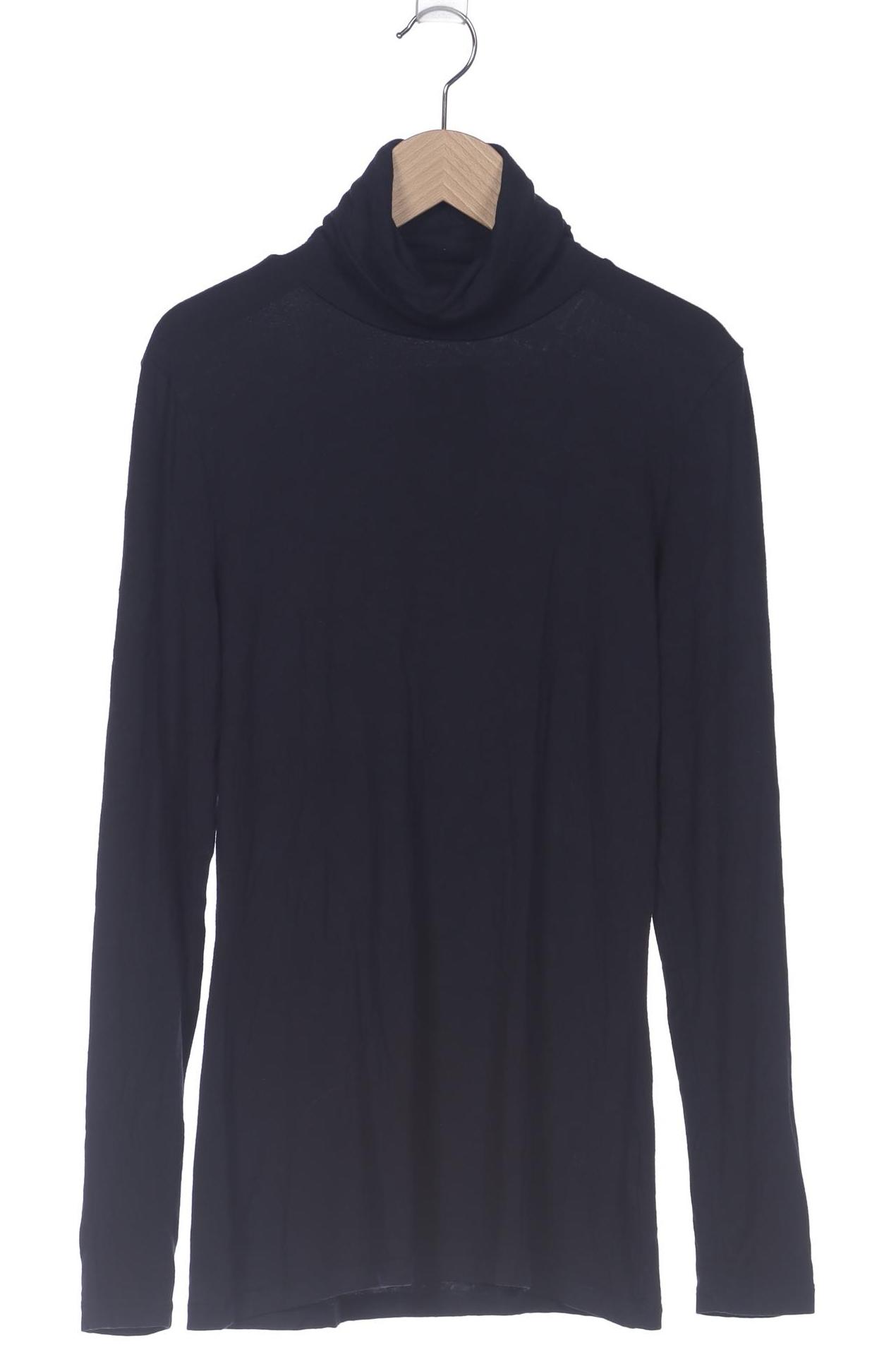 

hessnatur Damen Langarmshirt, marineblau, Gr. 40