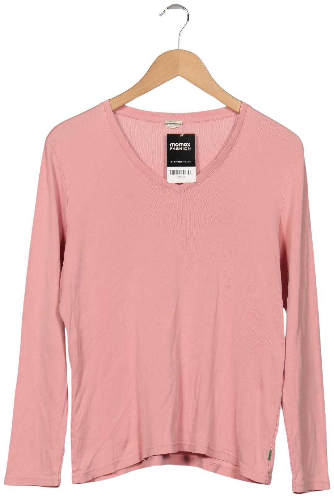 

hessnatur Damen Langarmshirt, pink, Gr. 44